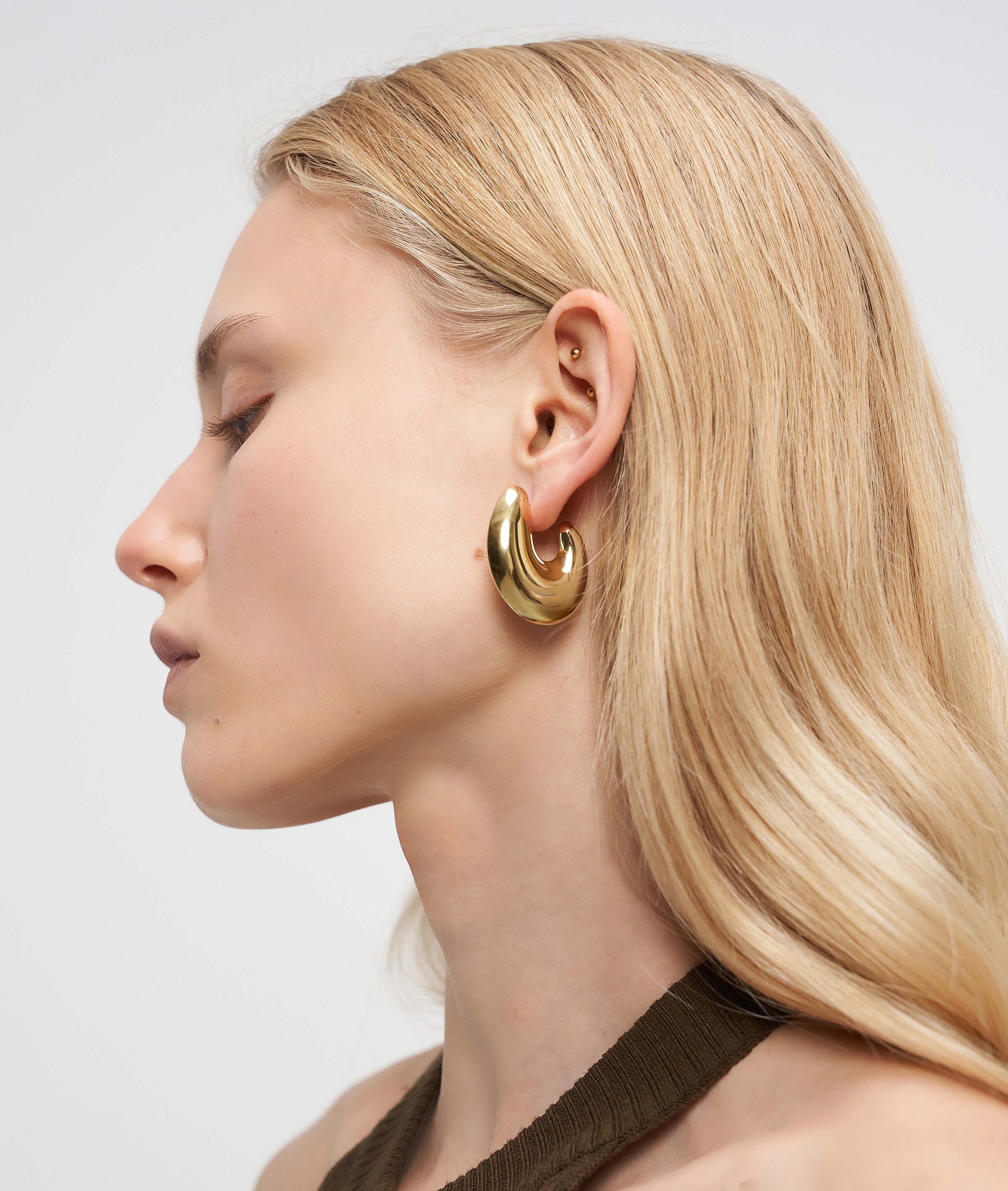 Liebeskind Berlin Paar Creolen »Schmuck Geschenk Edelstahl Ohrringe Organics«