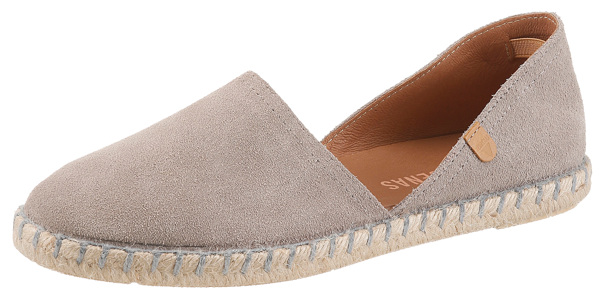 VERBENAS Espadrille  Strandschuh, Sommerschuh, Loafer aus Veloursleder