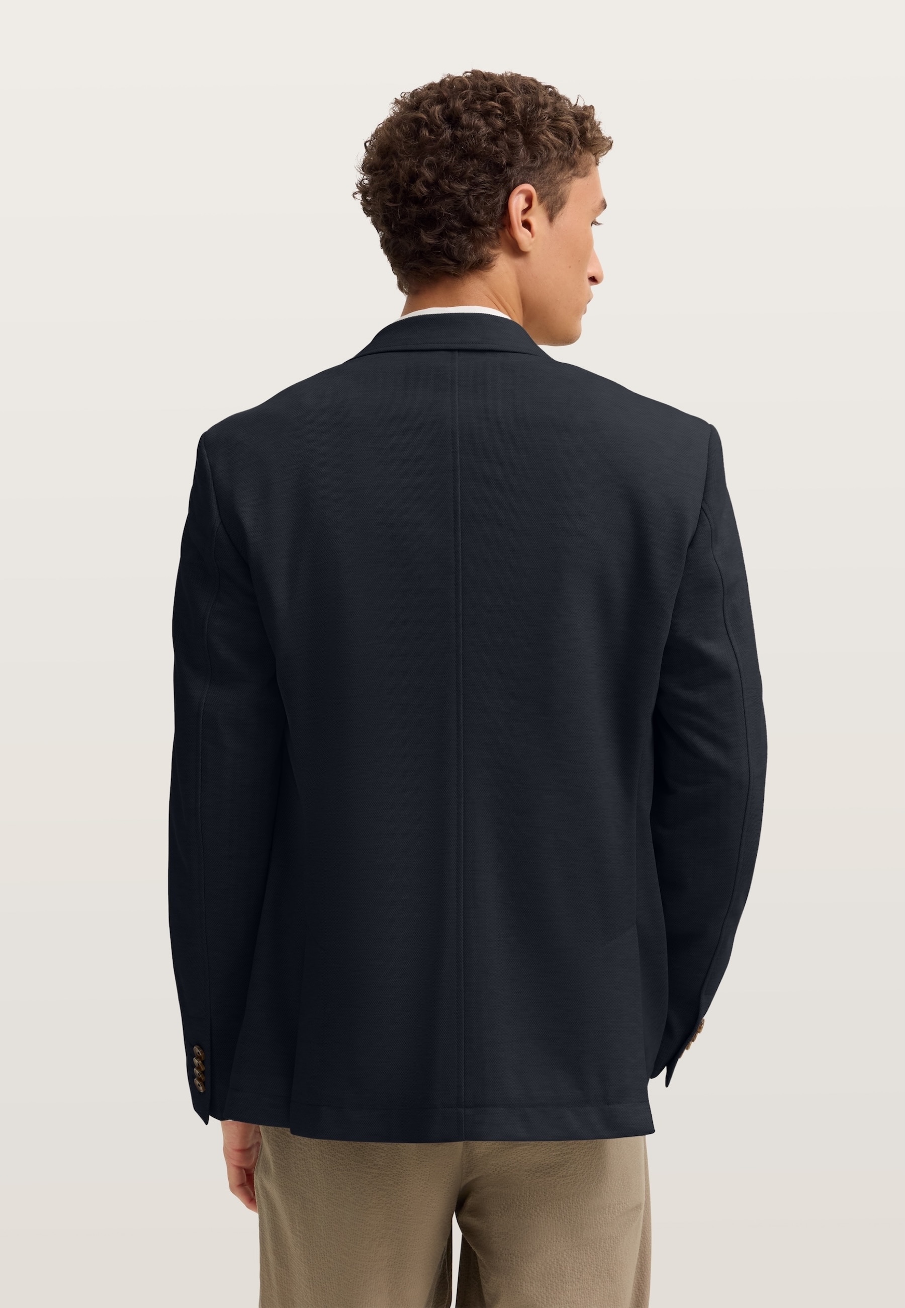 bugatti Sakko »Jersey-Artikel« mit Stretch Funktion