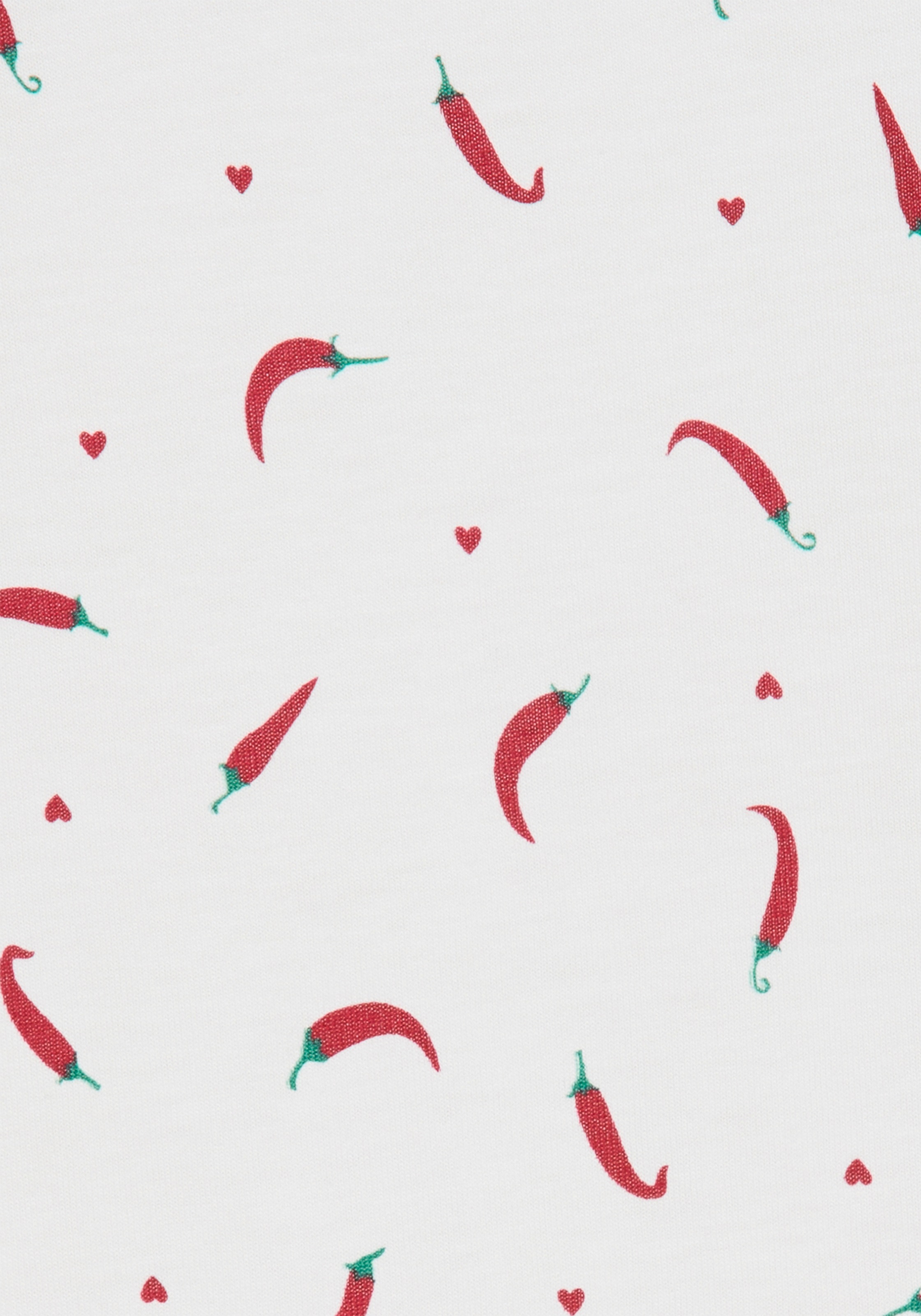 LSCN by LASCANA Shorty 2 mit süßem Chilli-Print