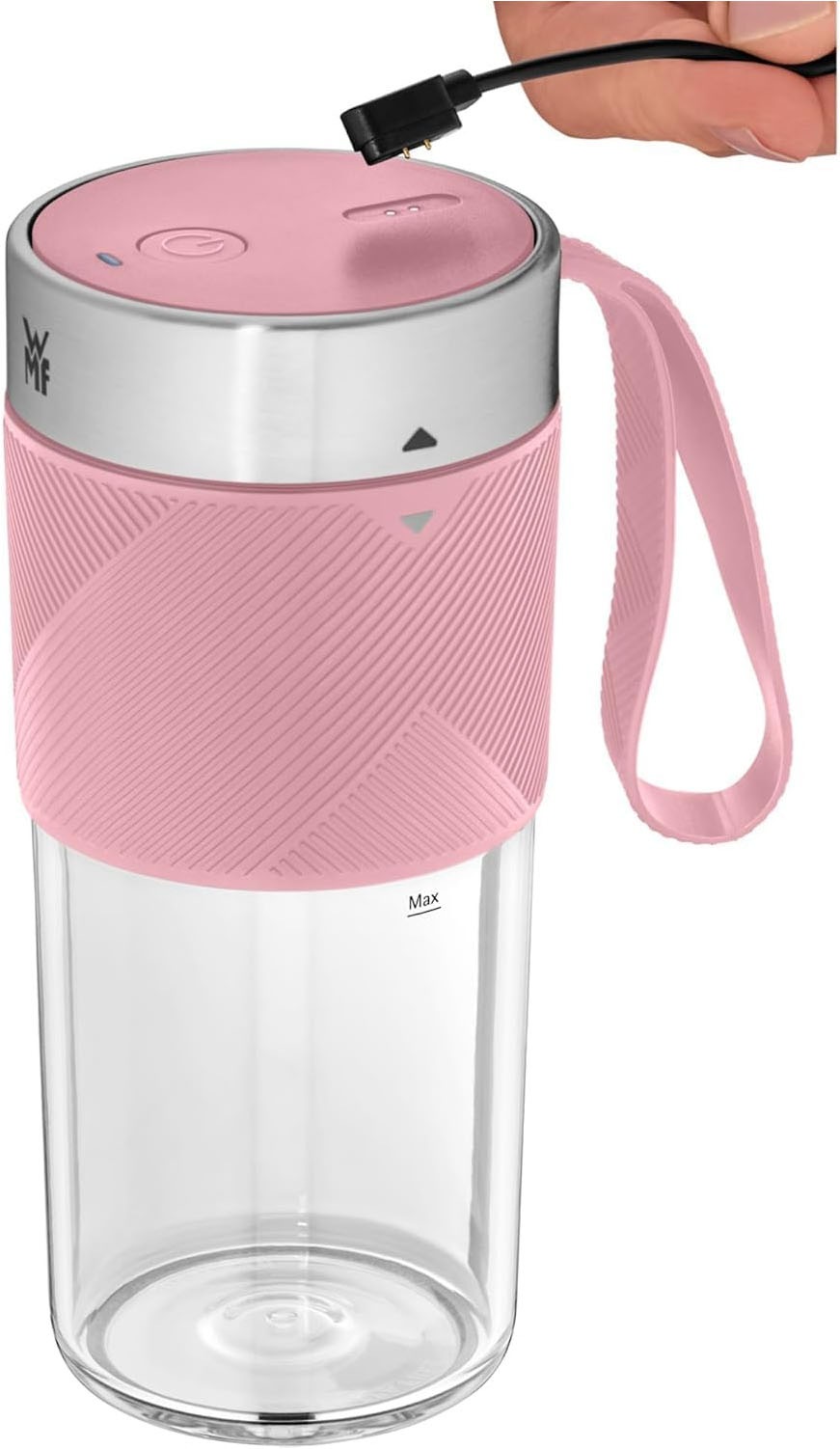 WMF Smoothie-Maker »KÜCHENminis Mix on the Go« 50 W tragbar, wiederaufladbar, 300 ml, 50 W, langlebiger Akku, 20.000 U/min