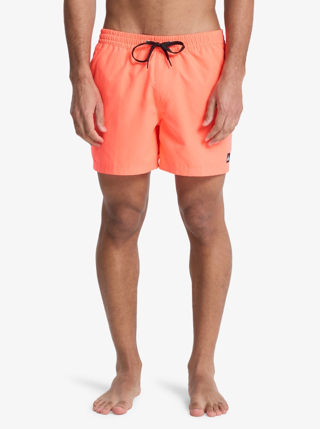 Quiksilver Badeshorts »EVERYDAY VOLLEY 15« unifarbene Optik, mit kontrastfarbenen Details, Straight-Leg-Passform