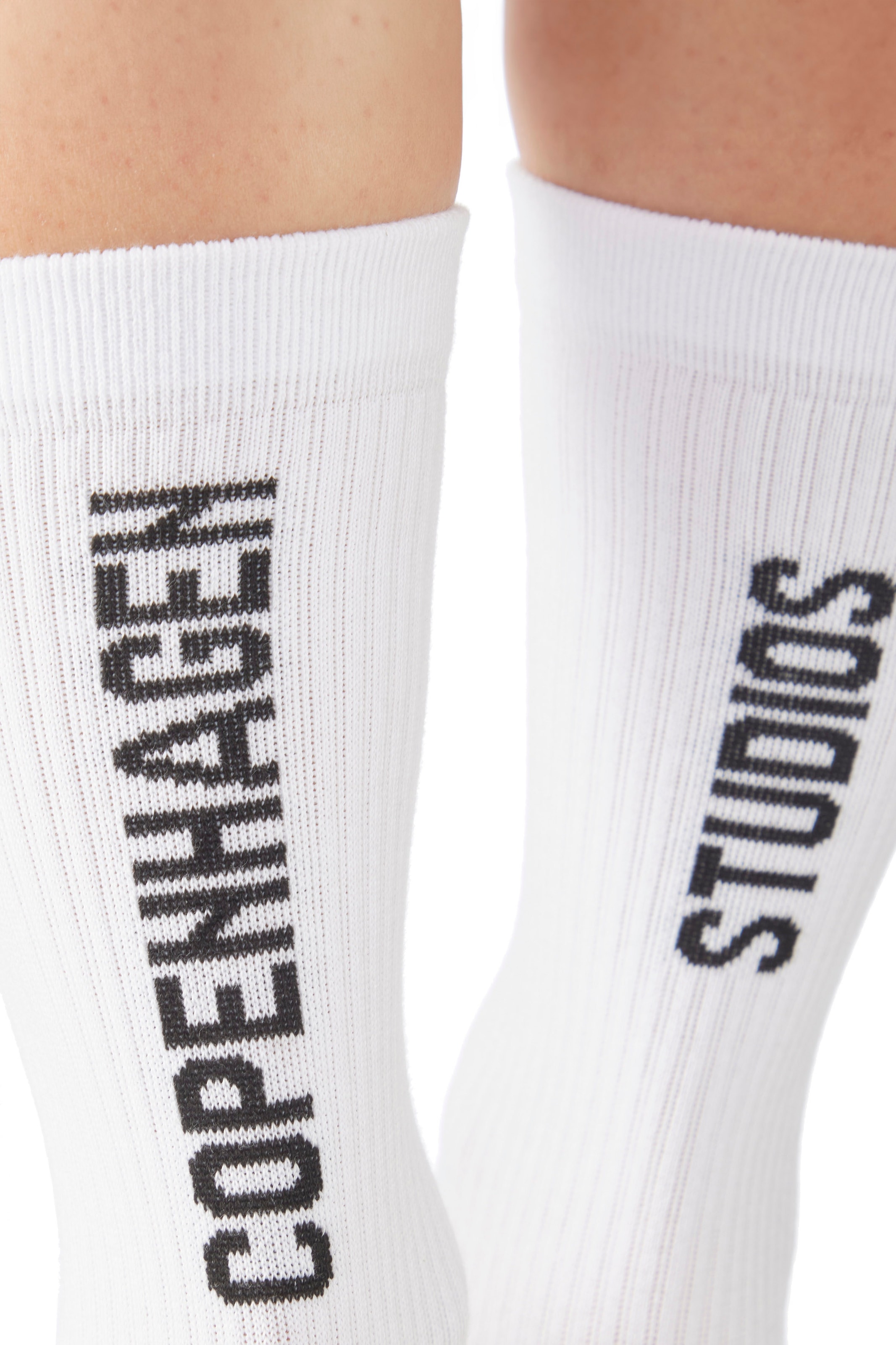 Copenhagen Studios Tennissocken, (Packung, 3 Paar), mit großem Schriftzug