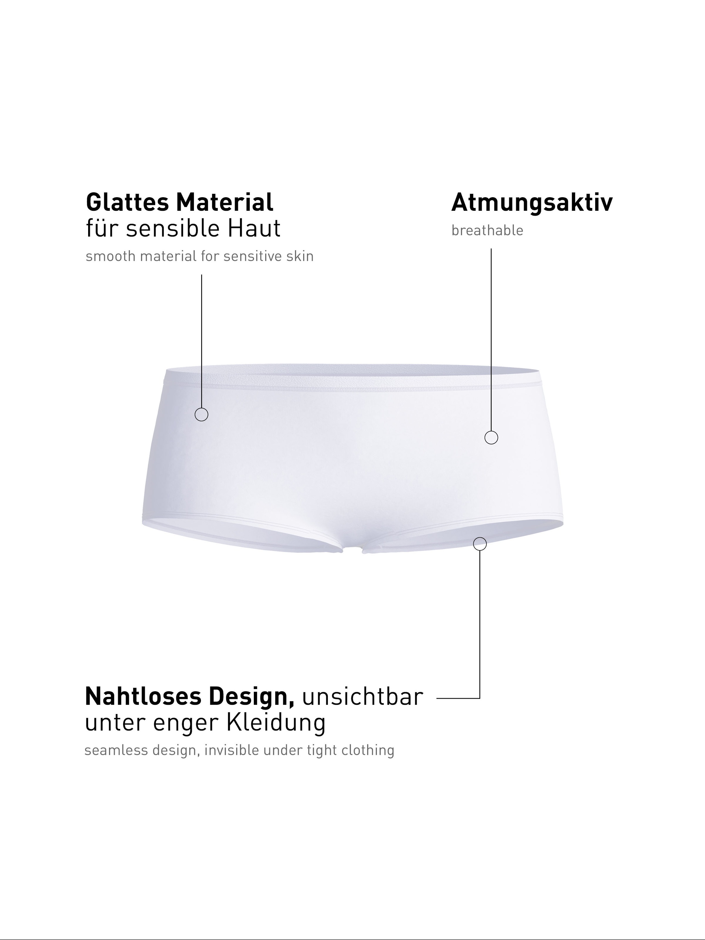 CALIDA Slip »Sleek Skin« weich, elastischer Bund, schmaler Schnitt