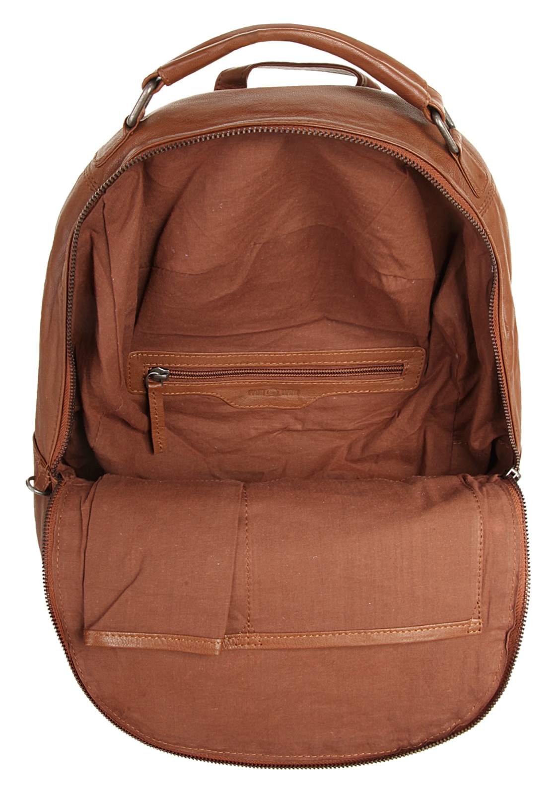 WouWou Cityrucksack, echt Leder