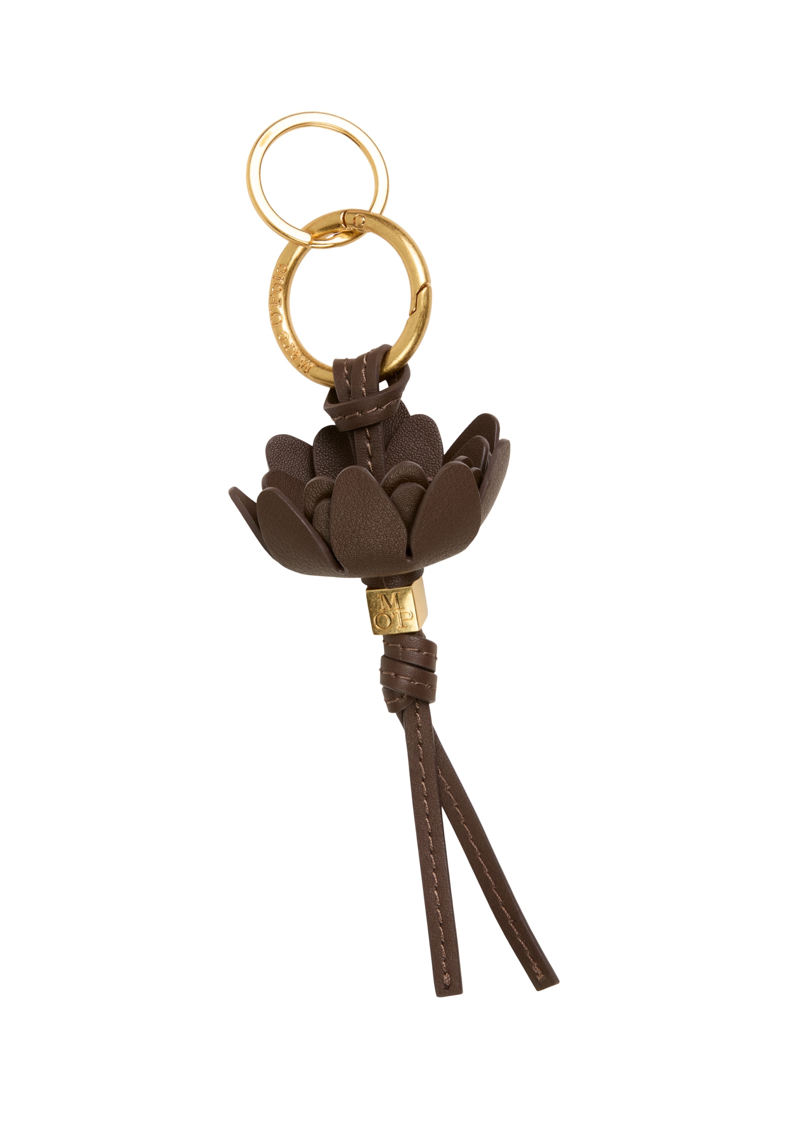 Marc O'Polo Accessories Schlüsselanhänger »Kaya« Taschenanhänger, Accessories, mit handgefertigter Blüte