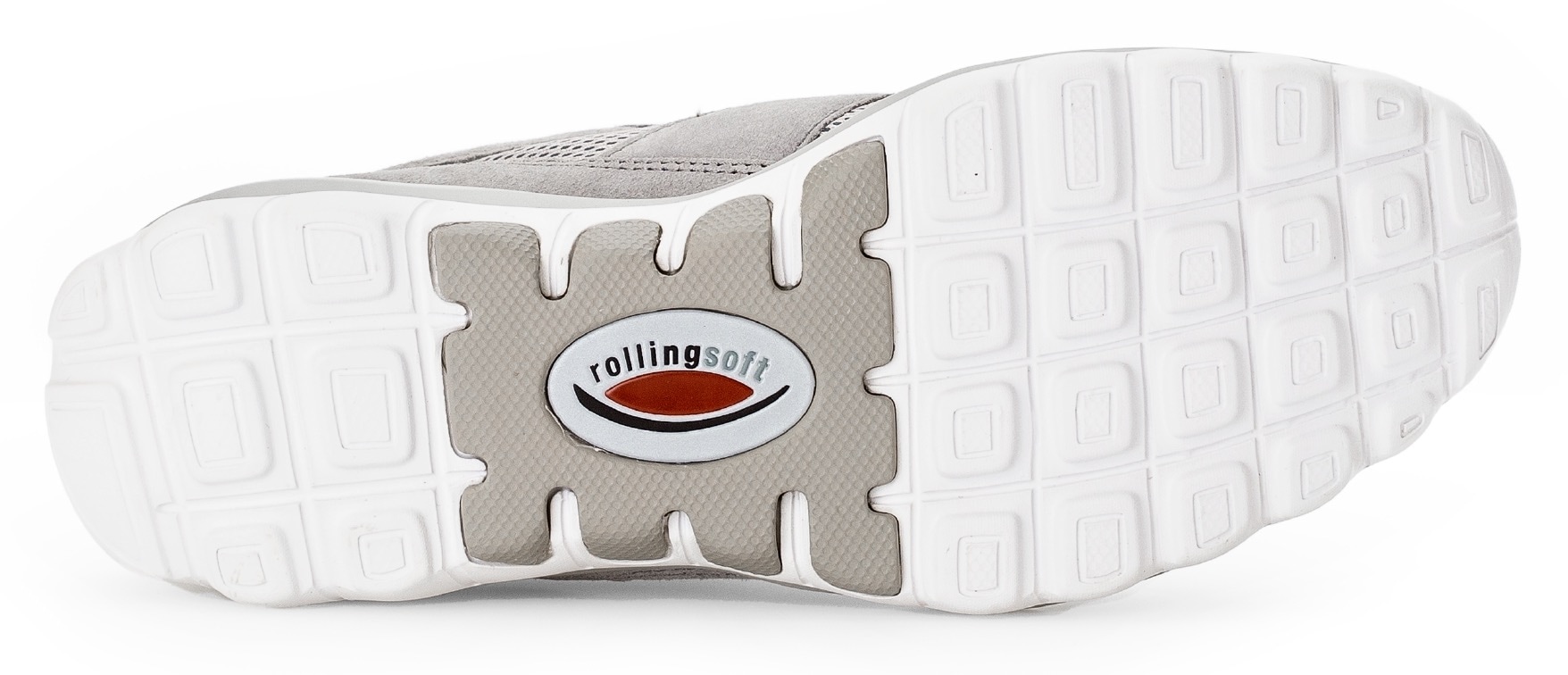 Gabor Rollingsoft Keilsneaker, Freizeitschuh, Halbschuh, Schnürschuh mit OPTIFIT-Wechselfußbett