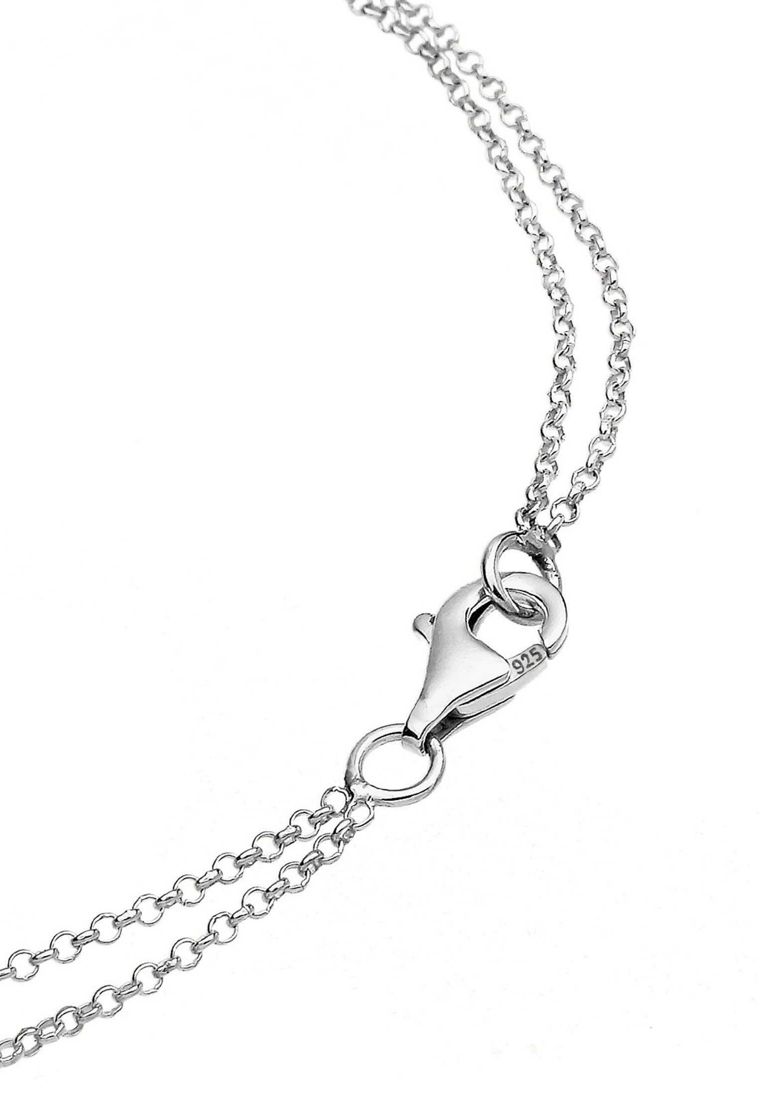 Elli Armkette »Armband Kreuz Modern 925 Sterling Silber«