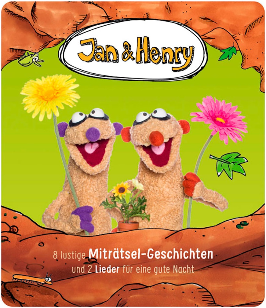 tonies Hörspielfigur »Jan & Henry - 8 Rätsel und 2 Lieder«