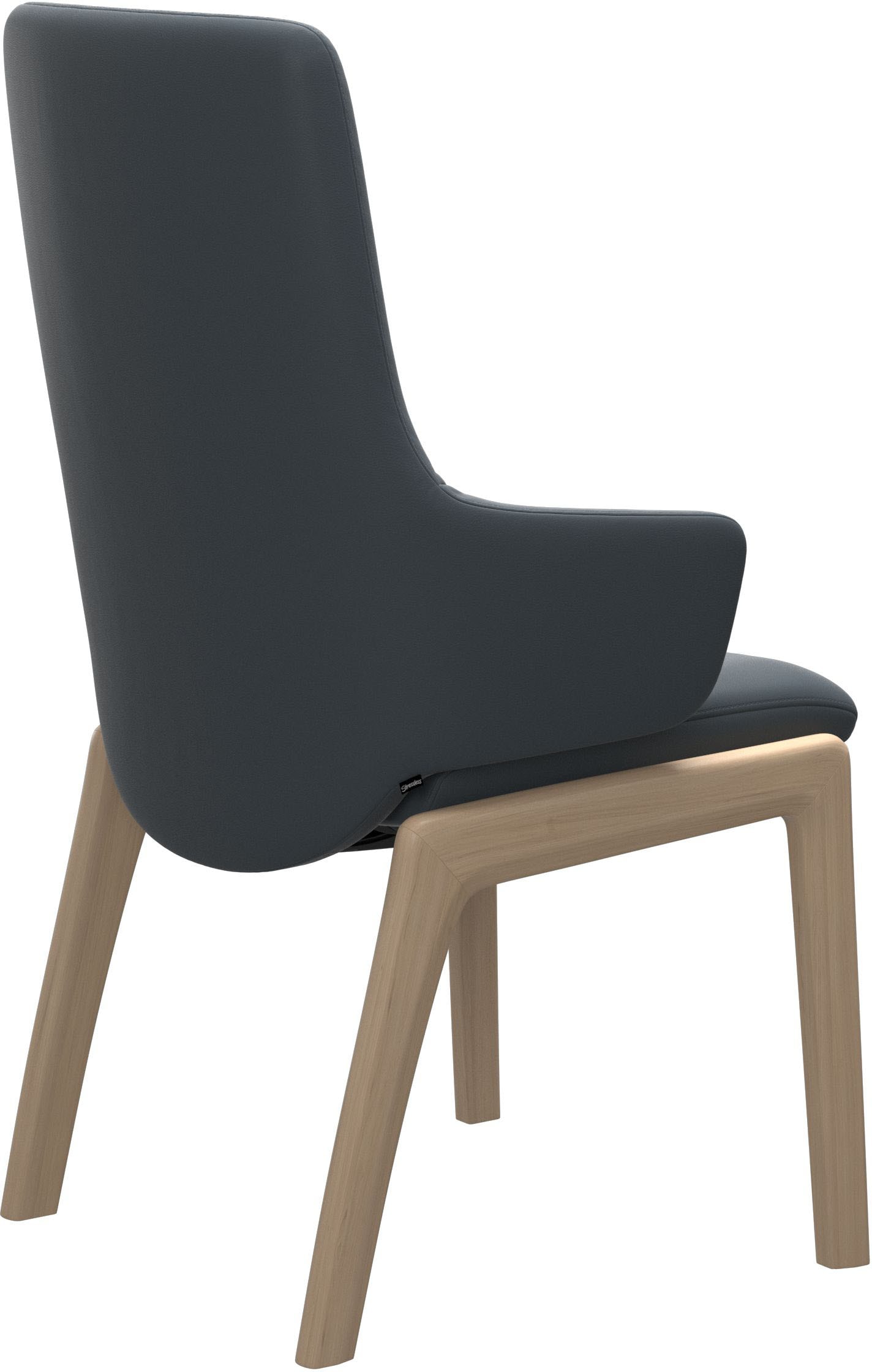 Stressless® Polsterstuhl »Laurel«, Leder BATICK, High Back mit Armlehne, Größe L, mit abgerundeten Beinen in Walnuss