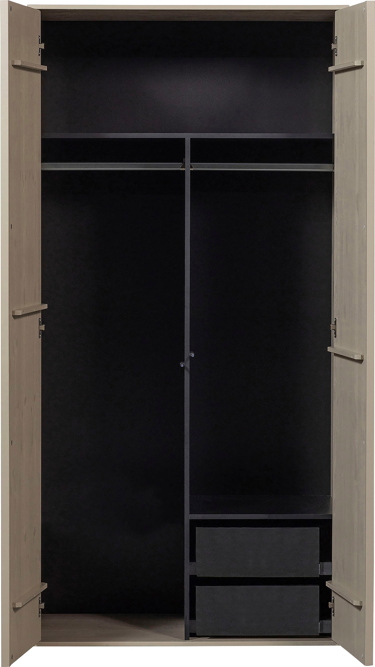 WOOOD Garderobenschrank »Daily«, H 200 cm x B 100 cm x T 58 cm