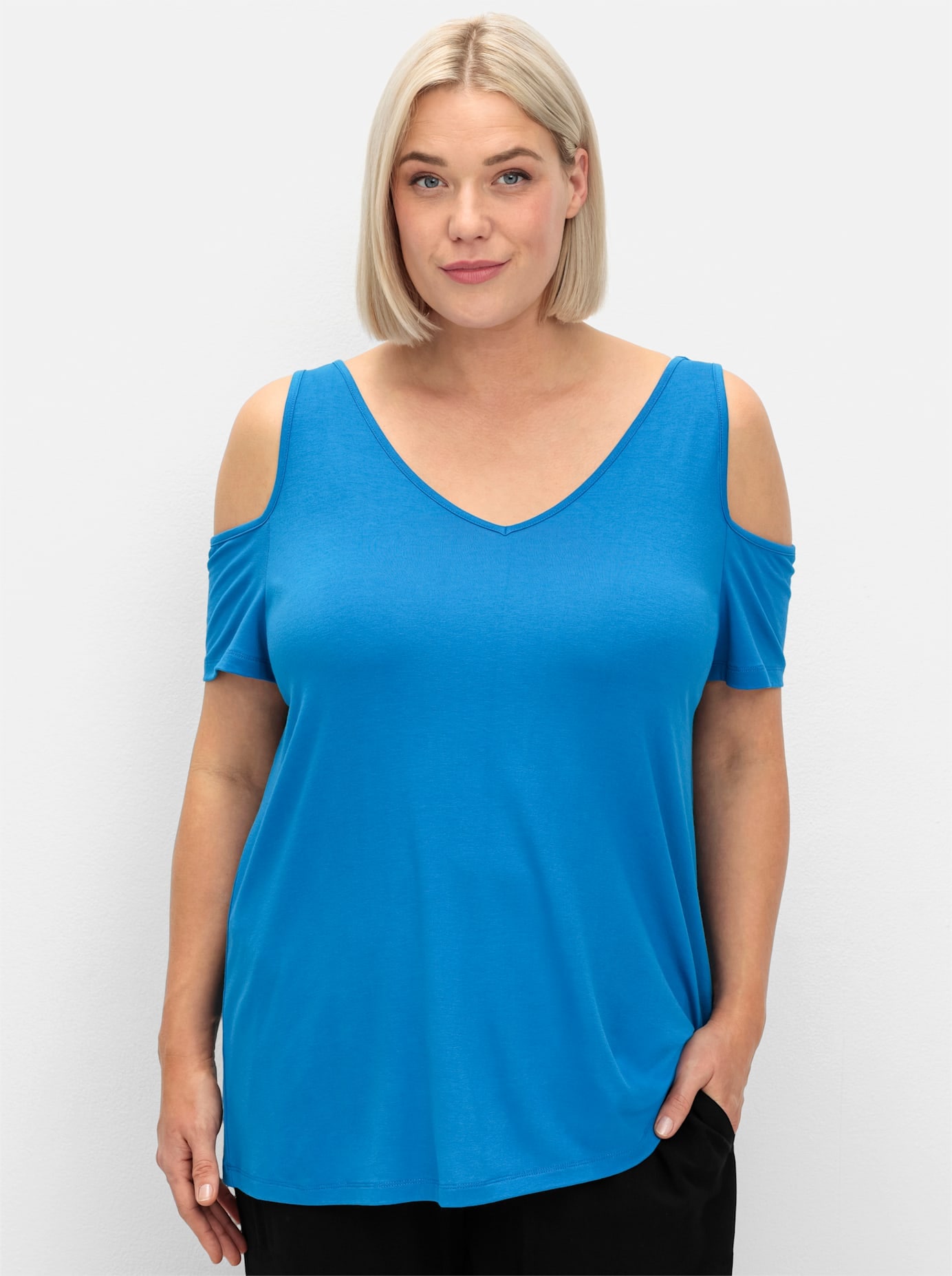 Sheego T-Shirt »T-Shirt«, (1 tlg.)