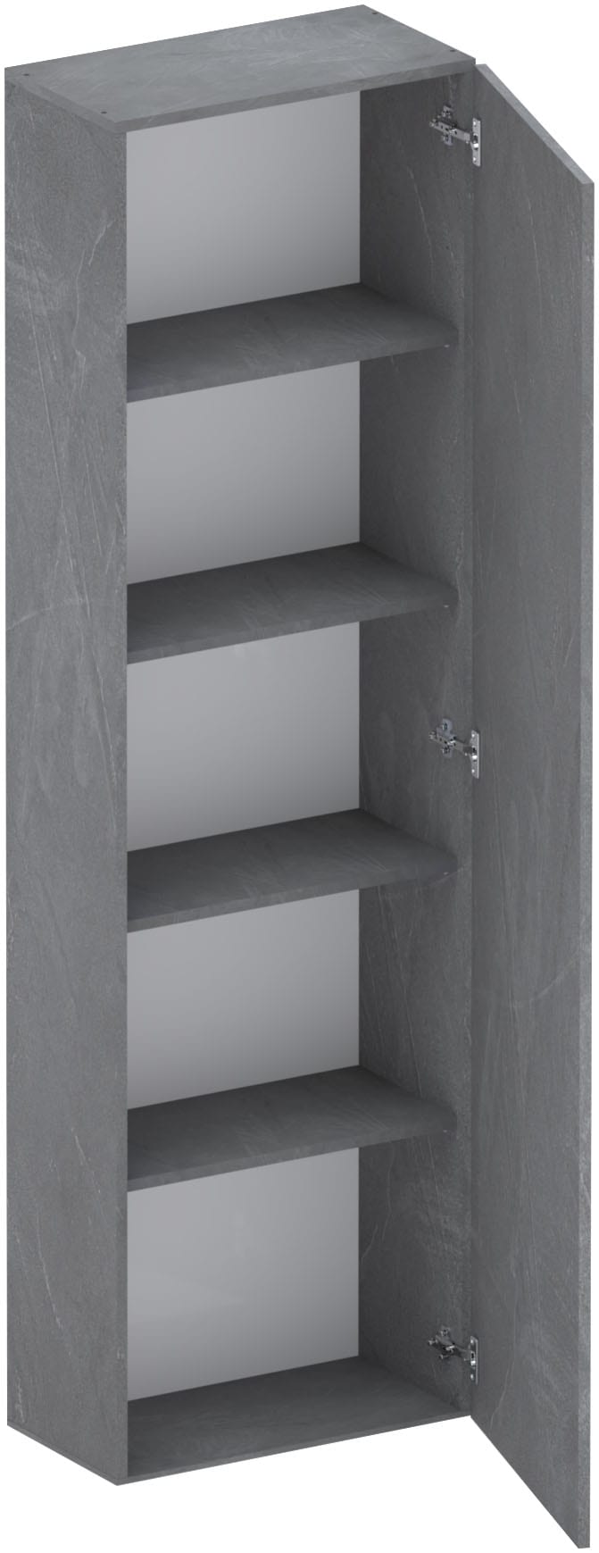 Home affaire Mehrzweckschrank »Infinity Breite 54 cm, Stauraumschrank mit 1 Tür, Mehrzweckschrank,« mit Push-to-open Funktion, 2 Größen, verschiedene Farben