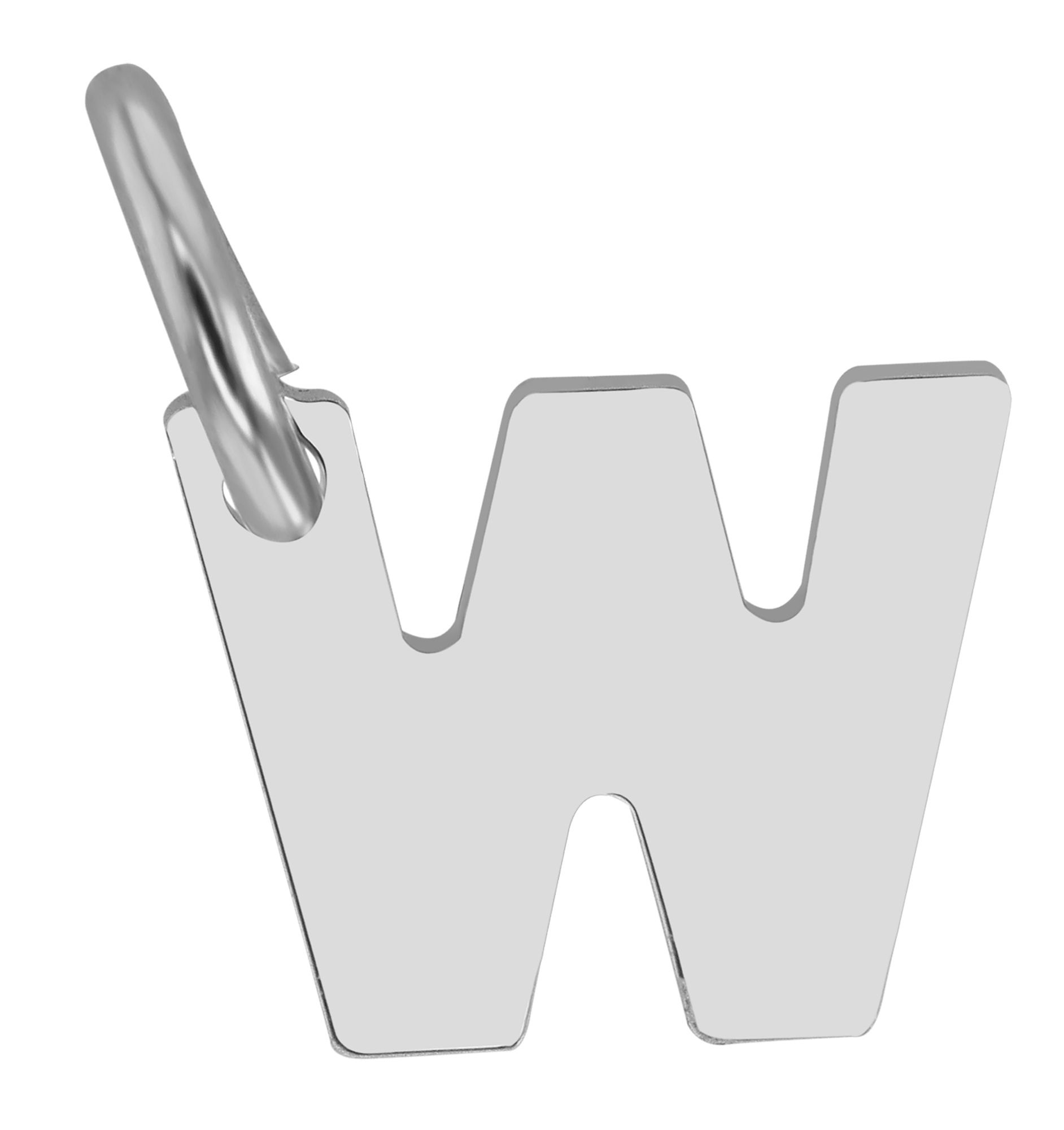 Adelia´s Buchstabenanhänger »Unisex Anhänger ¿ Buchstabe N Buchstabenanhänger aus 925 Silber«