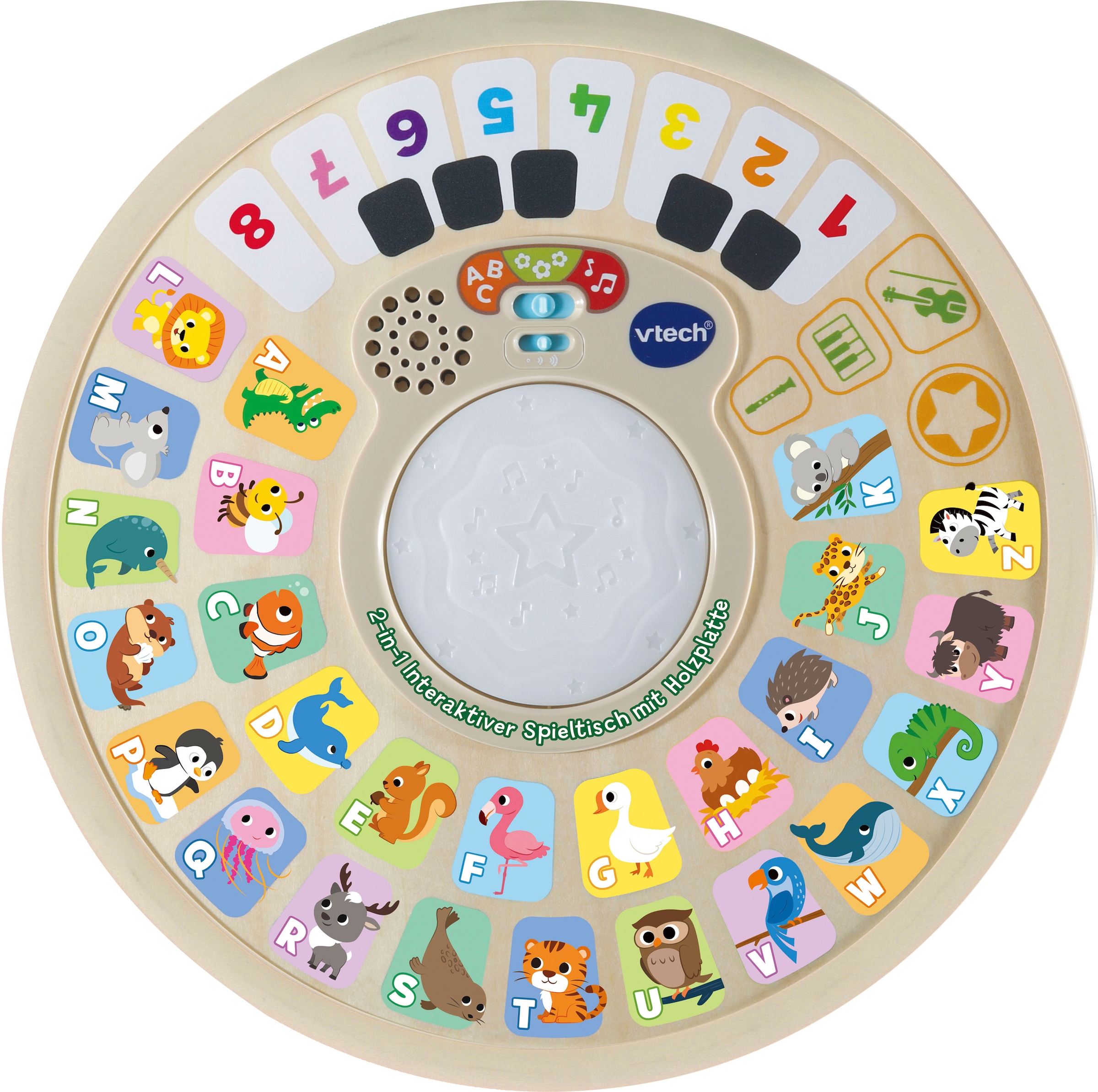 Vtech® Spieltisch »Vtech Baby, Interaktiver Spieltisch 2-in-1«, mit Sound; FSC® - schützt Wald - weltweit