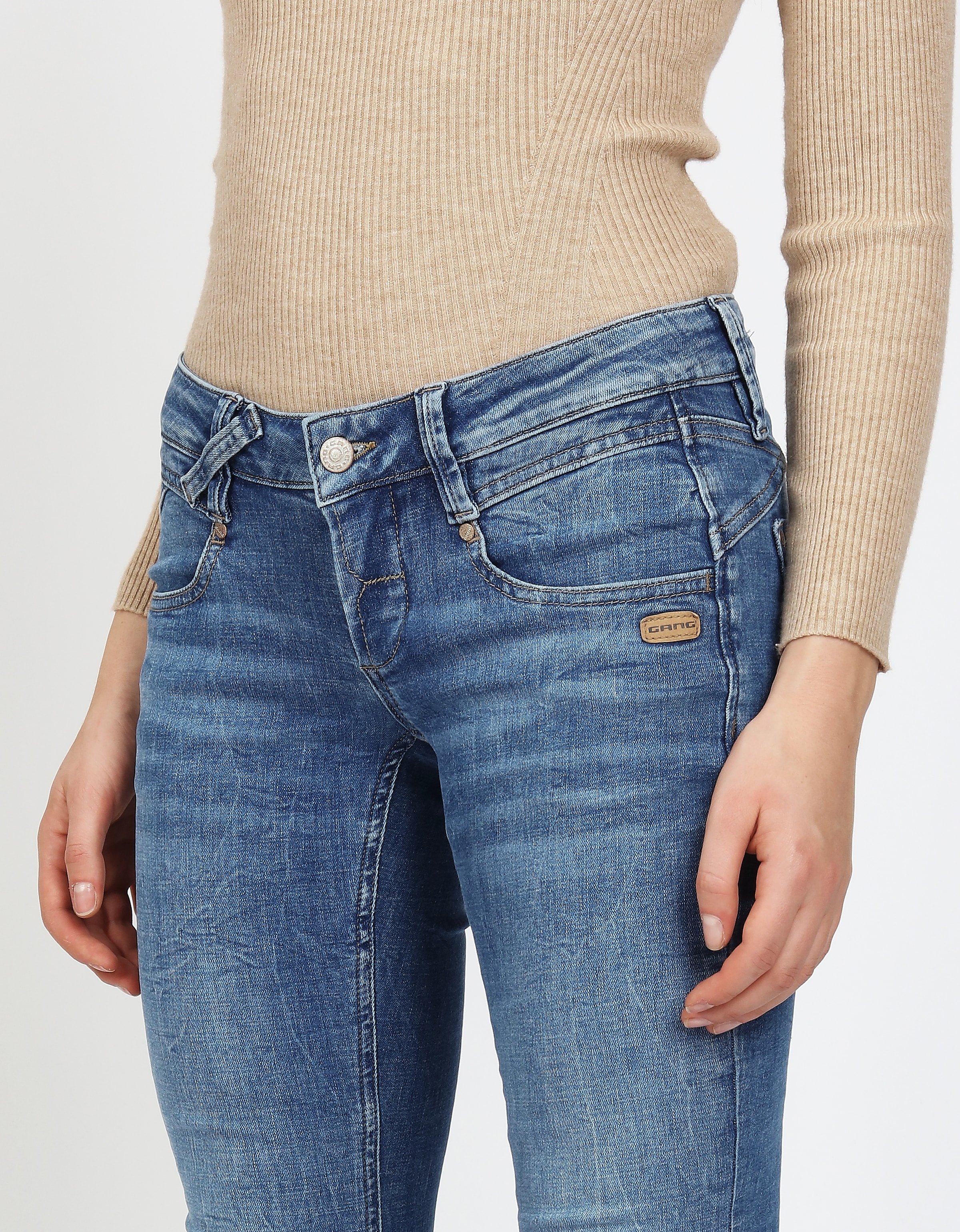 GANG Skinny-fit-Jeans »94NENA« mit modischer Waschung