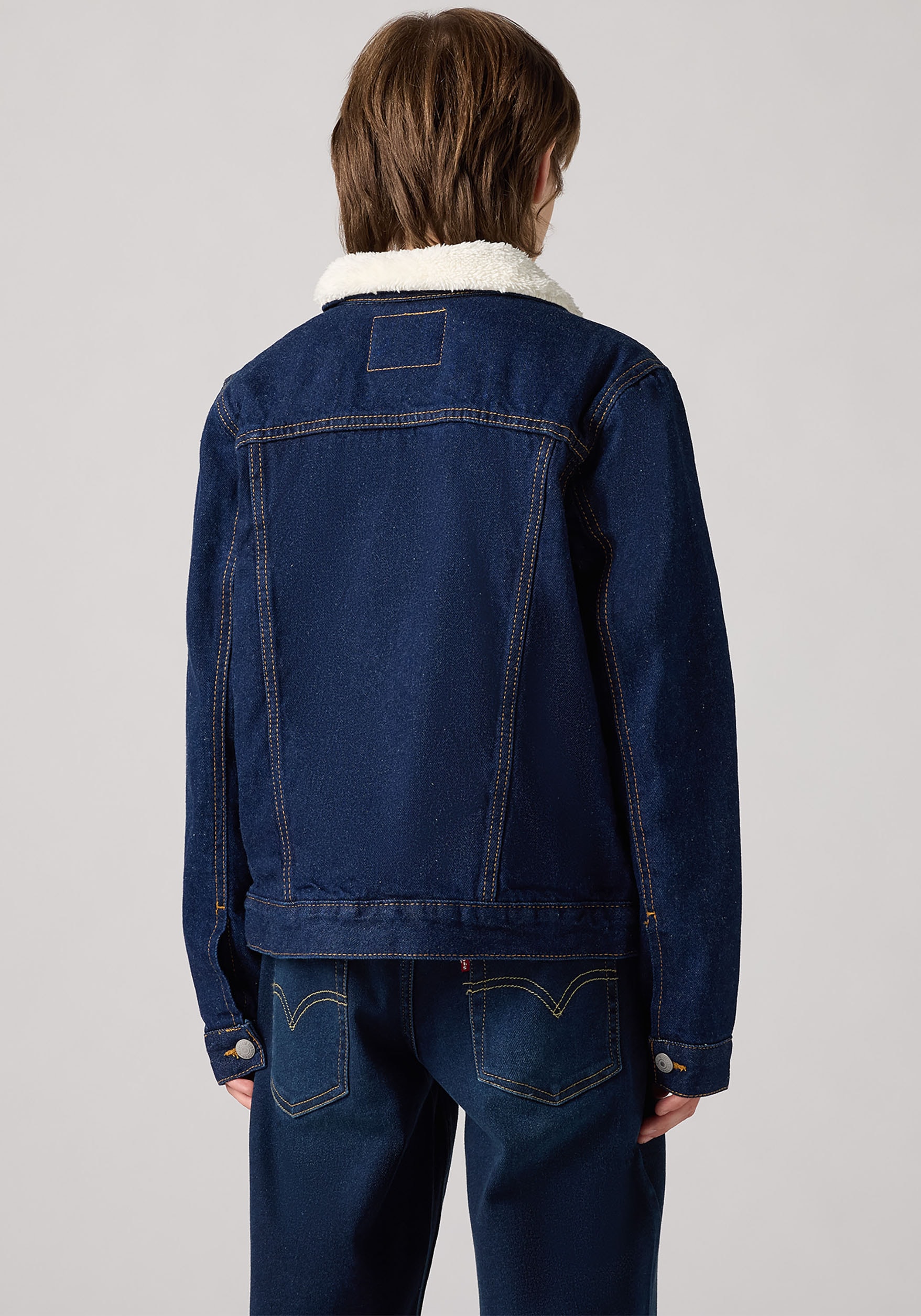 Levi's® Kids Jeansjacke »LVN SHERPA TRUCKER«, ohne Kapuze, for BOYS