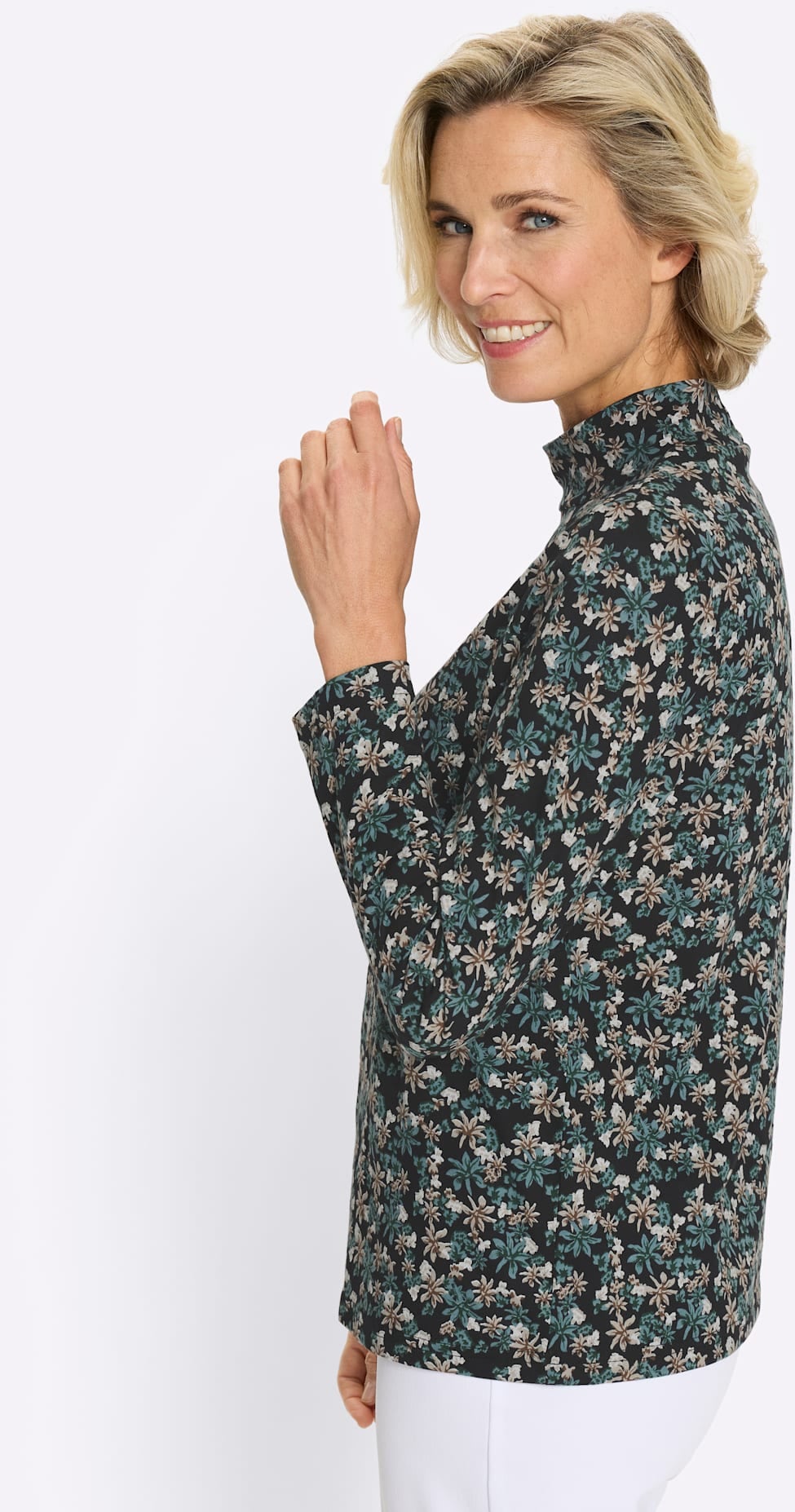 Classic Basics Stehkragenshirt »Stehkragen-Shirt« 1