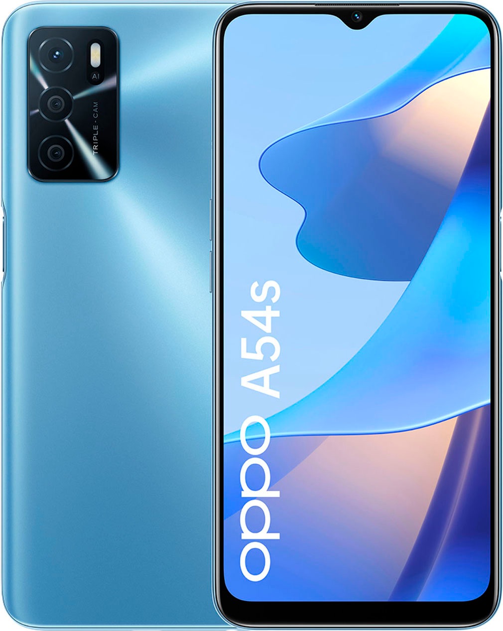 Oppo Smartphone »A54s«, (16,55 cm/6,52 Zoll, 128 GB Speicherplatz, 50 MP Kamera)