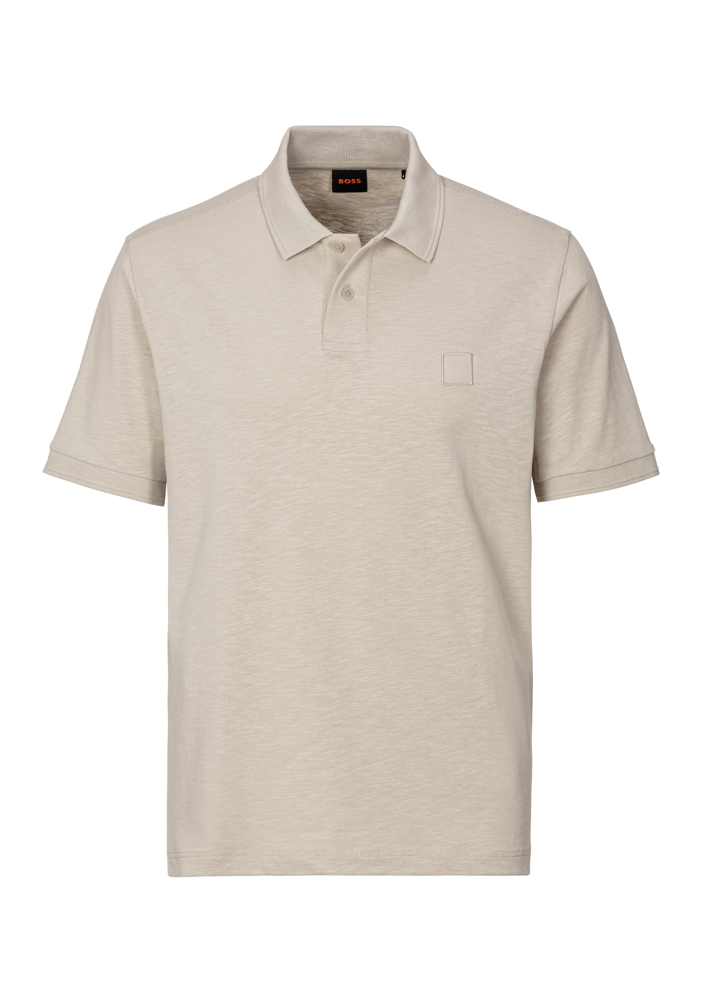 BOSS ORANGE Poloshirt »Pe_linenlogo«, mit Polokragen