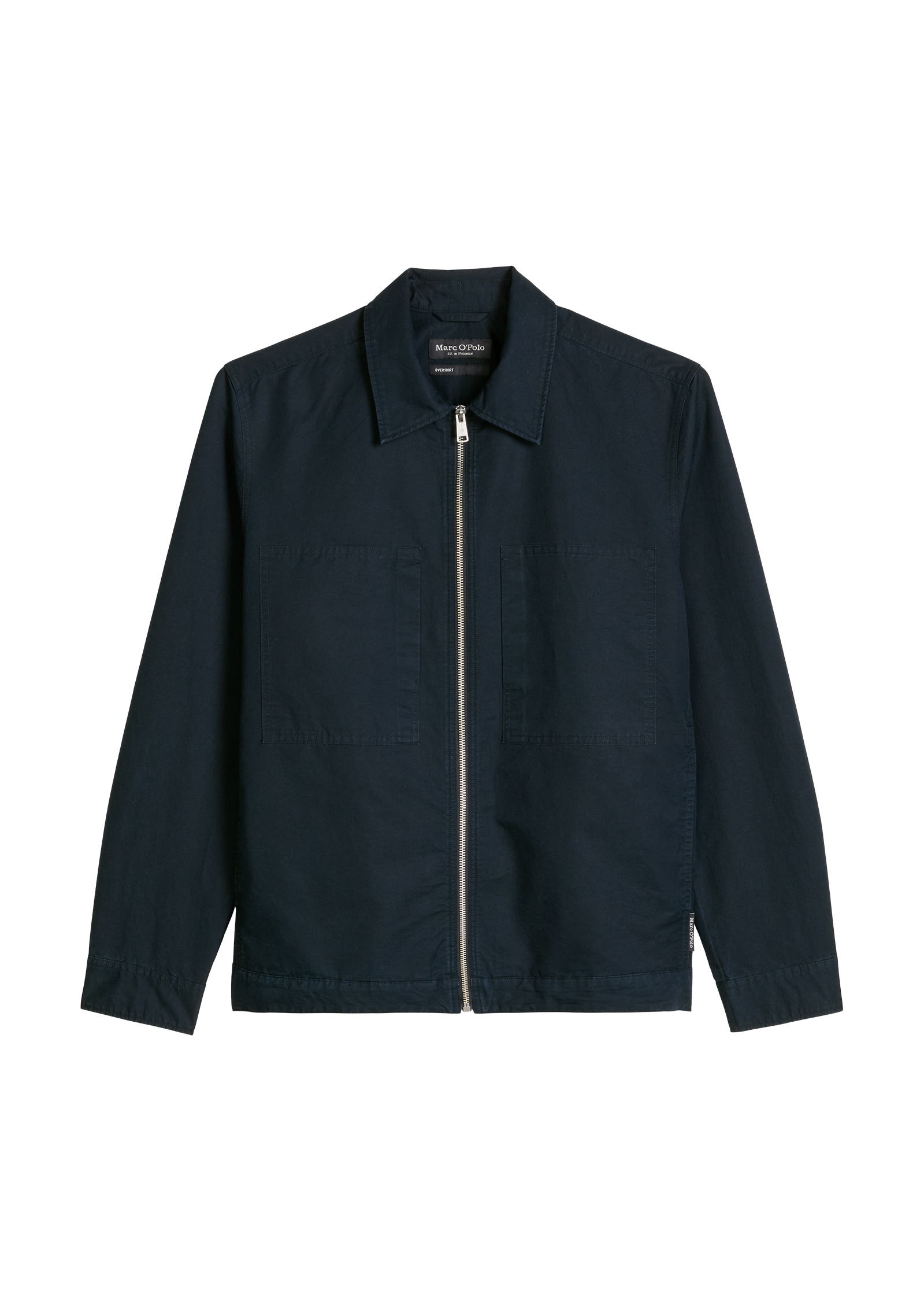 Marc O'Polo Hemdjacke aus Bio-Baumwolle und Leinen