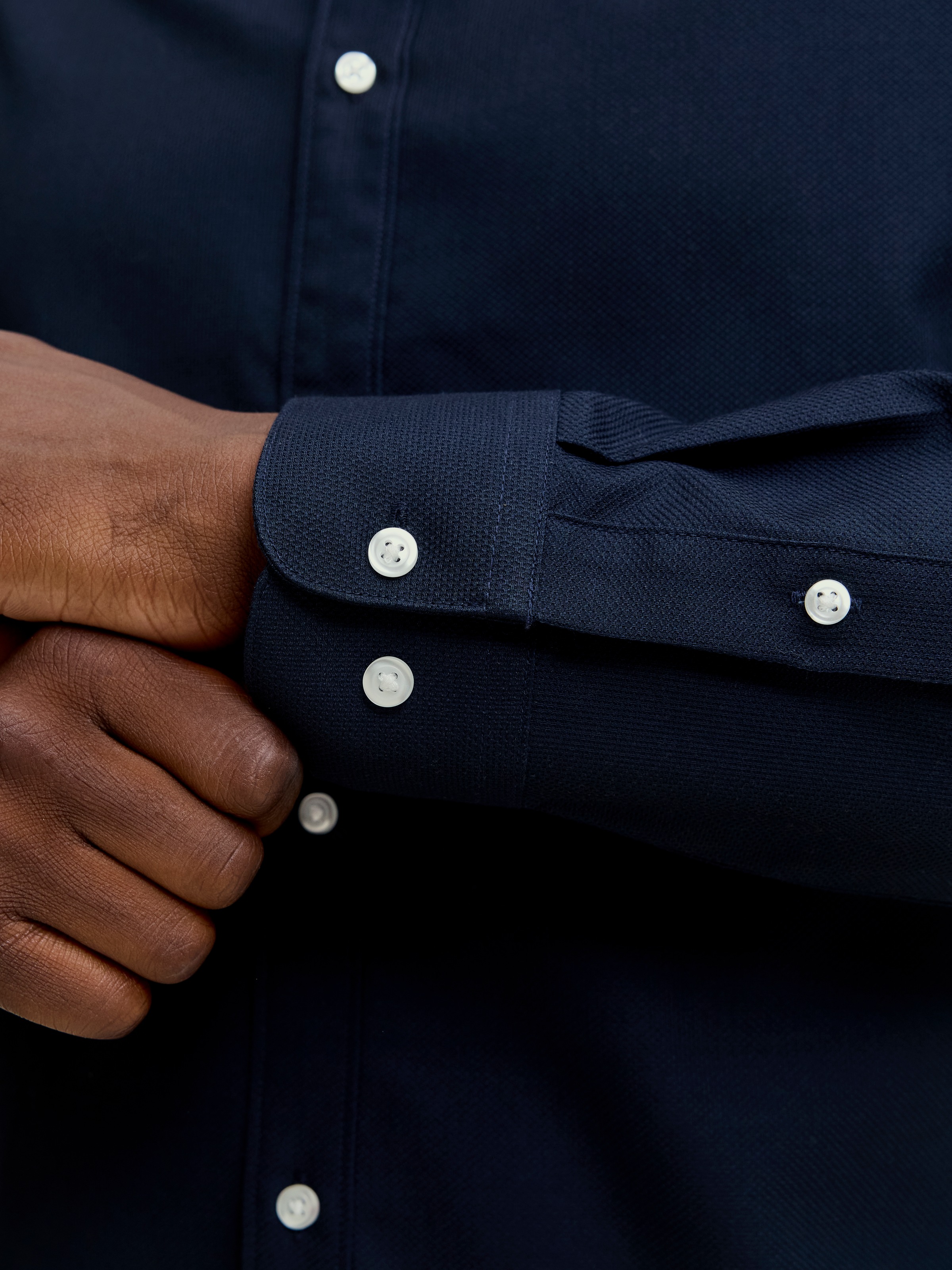 Jack & Jones Langarmhemd »JJJOE STRUCTURE SHIRT L/S«