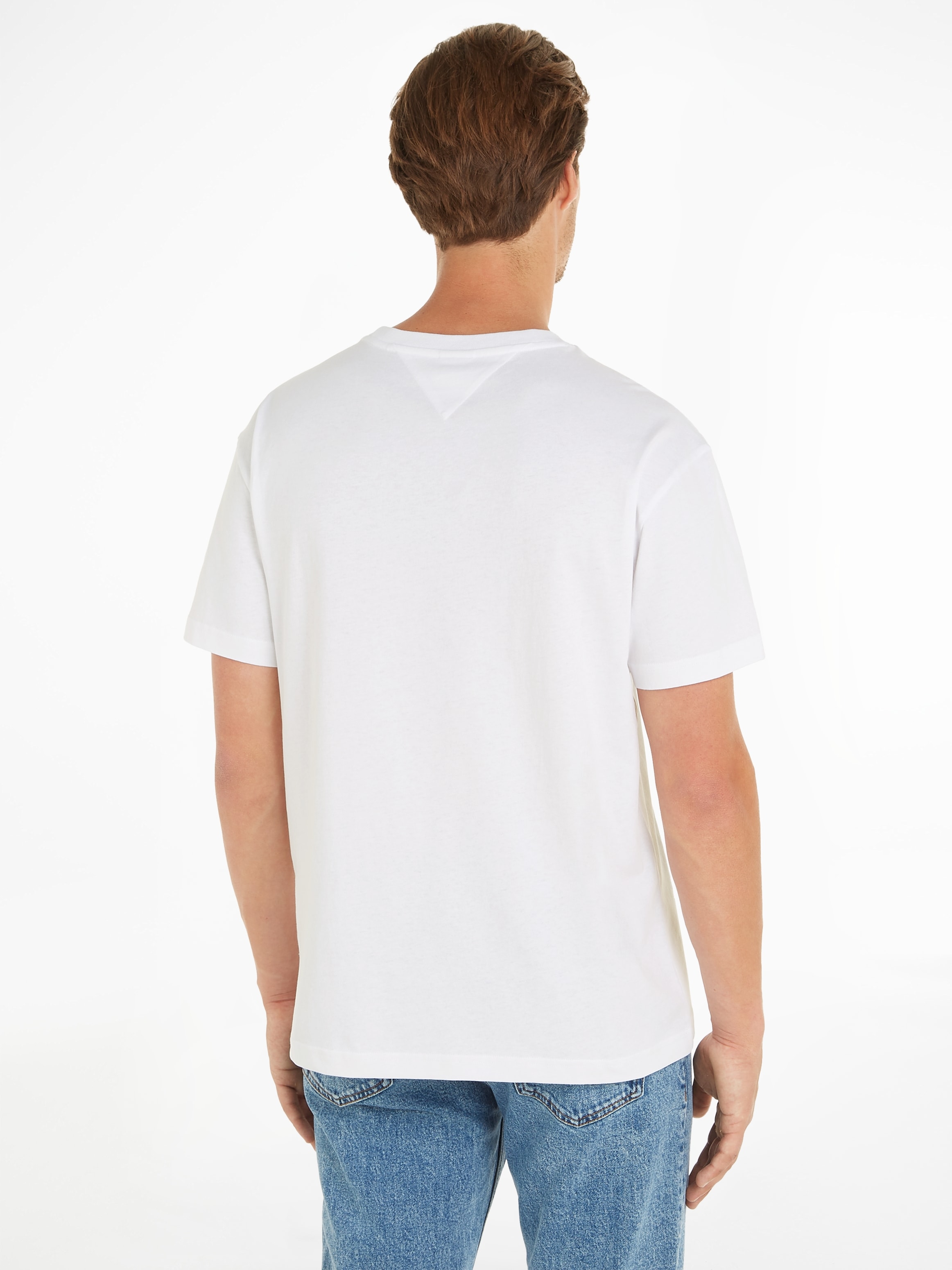 Tommy Jeans T-Shirt »TJM REG SIGNATURE TEE EXT«, mit aufgesticktem Signatur-Logo