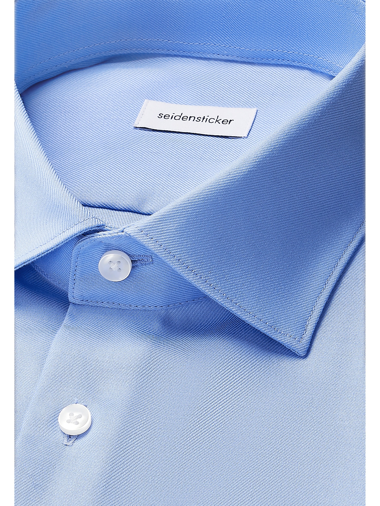 seidensticker Businesshemd »Schwarze Rose«, Shaped 1/1 Kentkragen Uni