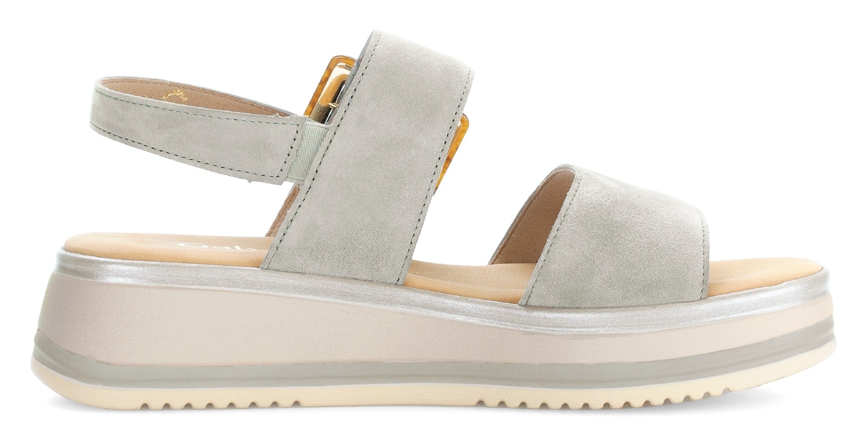 Gabor Plateausandaletten »RHODOS«, Keilabsatz, Sommerschuh in bequemer Schuhweite G (= weit)
