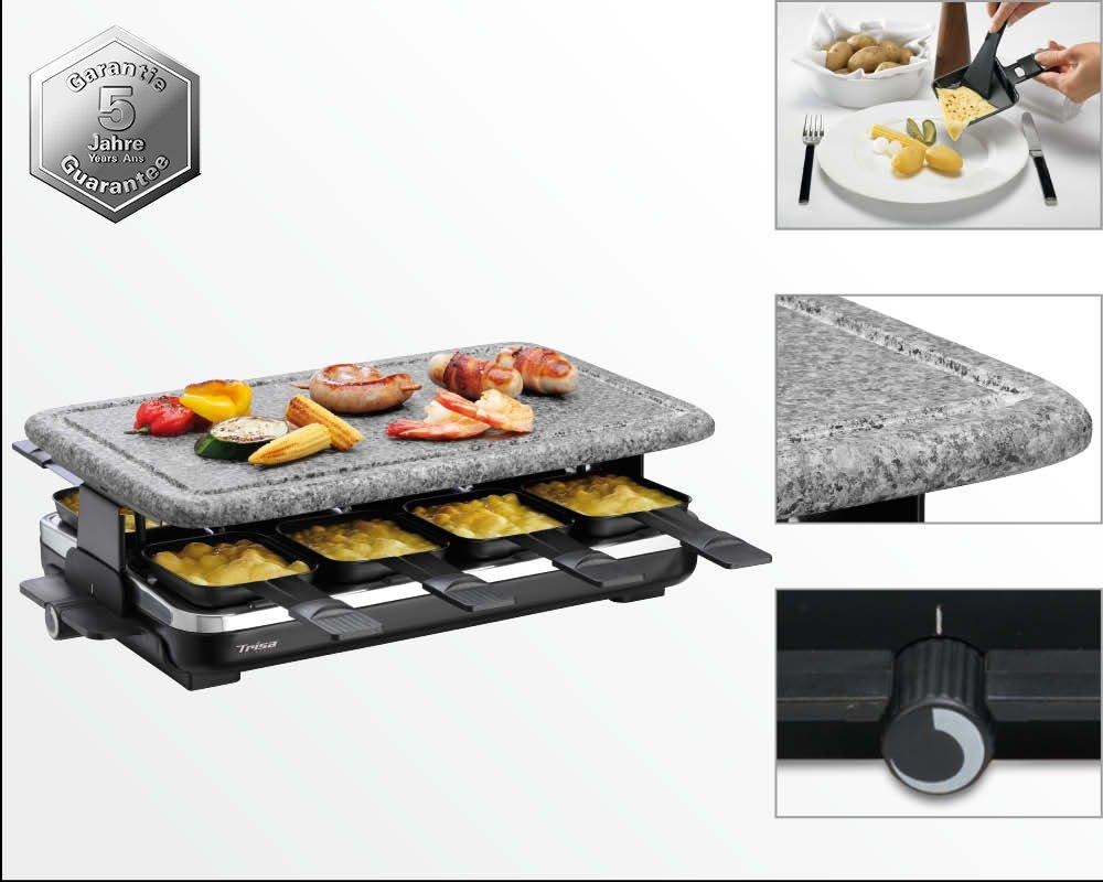 Trisa Raclette »Hot Stone«, 1500 W