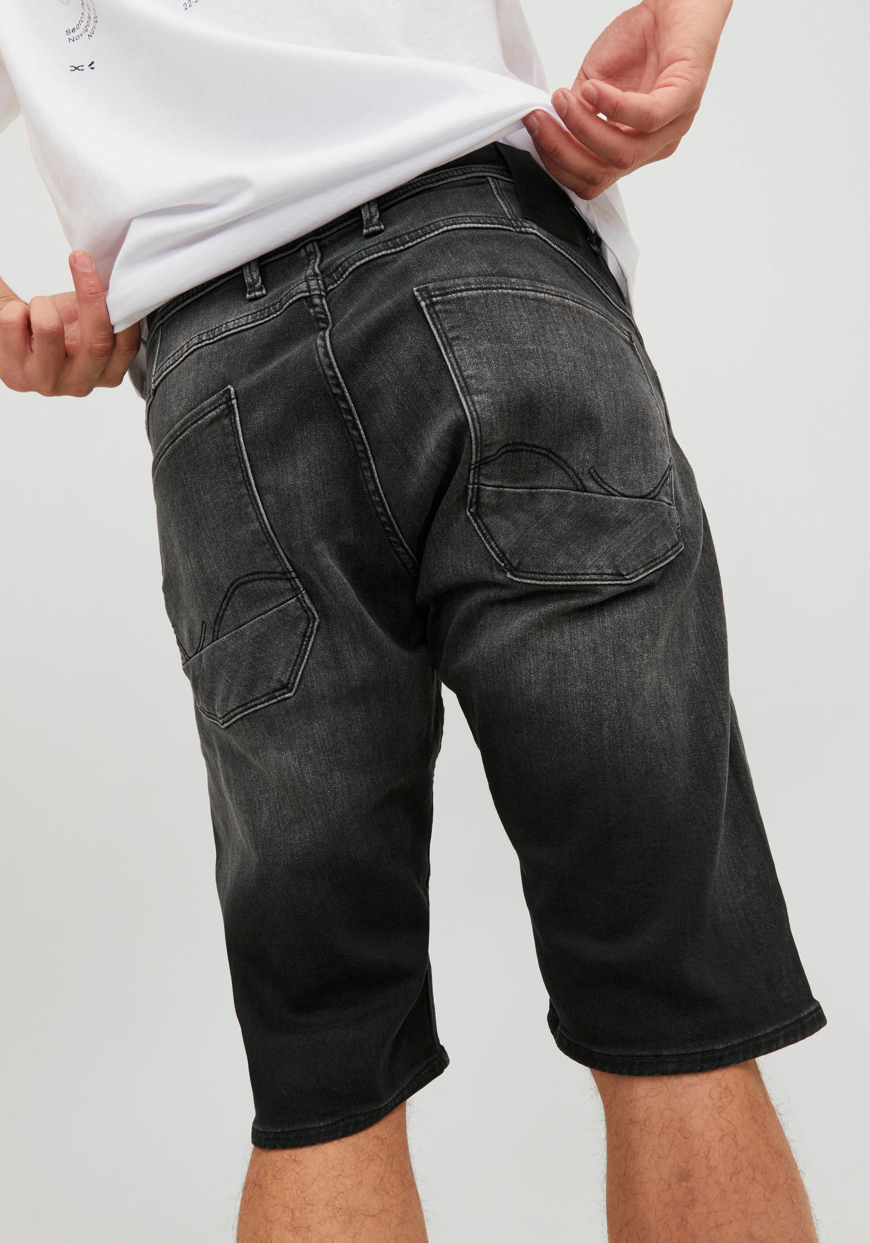 Jack & Jones Jeansshorts »JJISCALE JJLONG SHORTS GE 608 I.K SN«