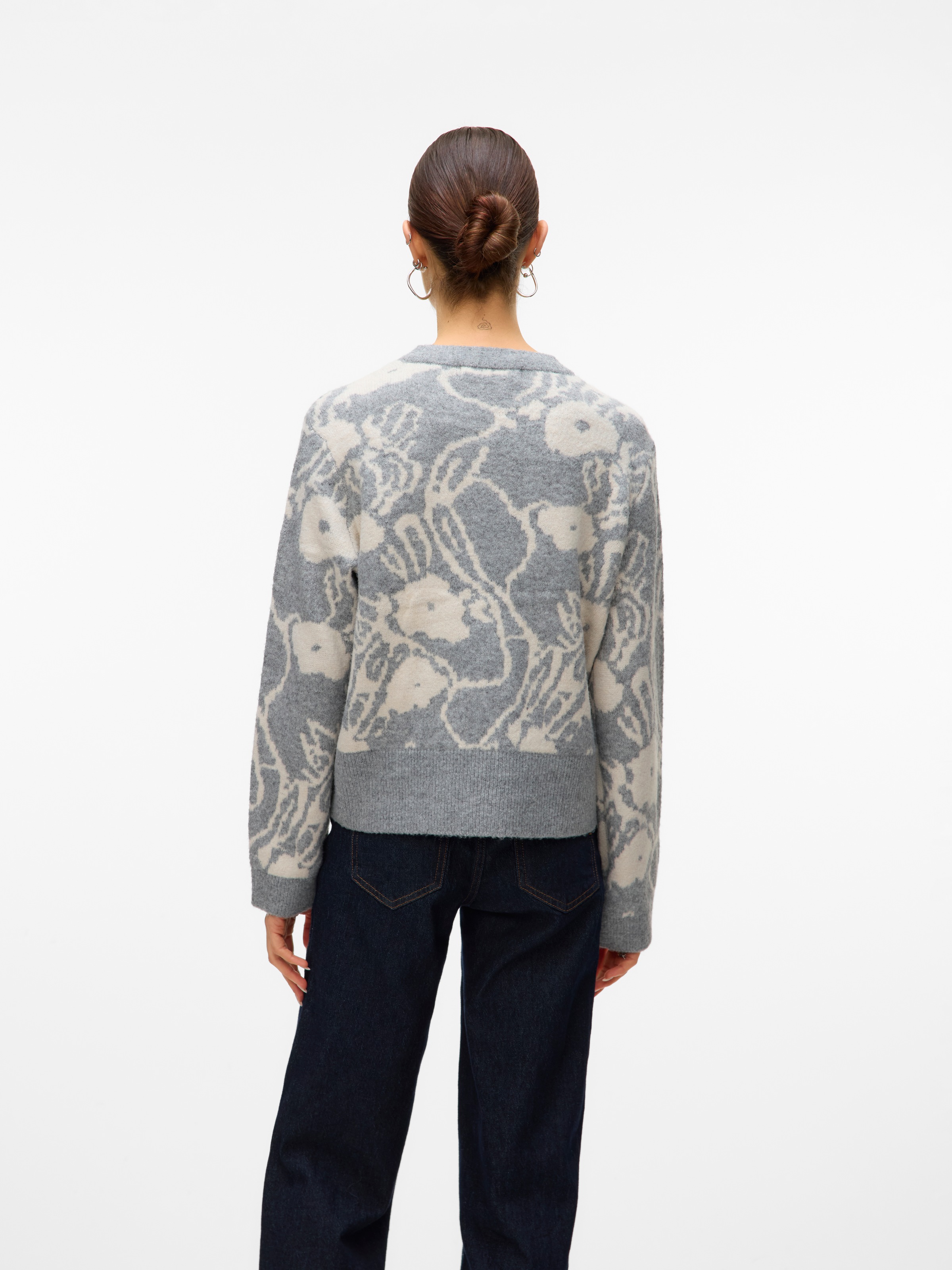 Vero Moda Strickpullover »VMKAILA LS O-NECK PULLOVER BOO«