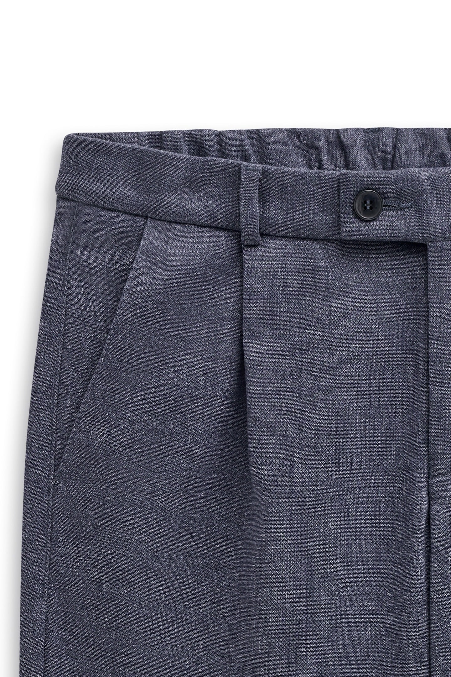 bugatti Bundfaltenhose »Tapered Fit«, mit Flexcity Jersey Stretch
