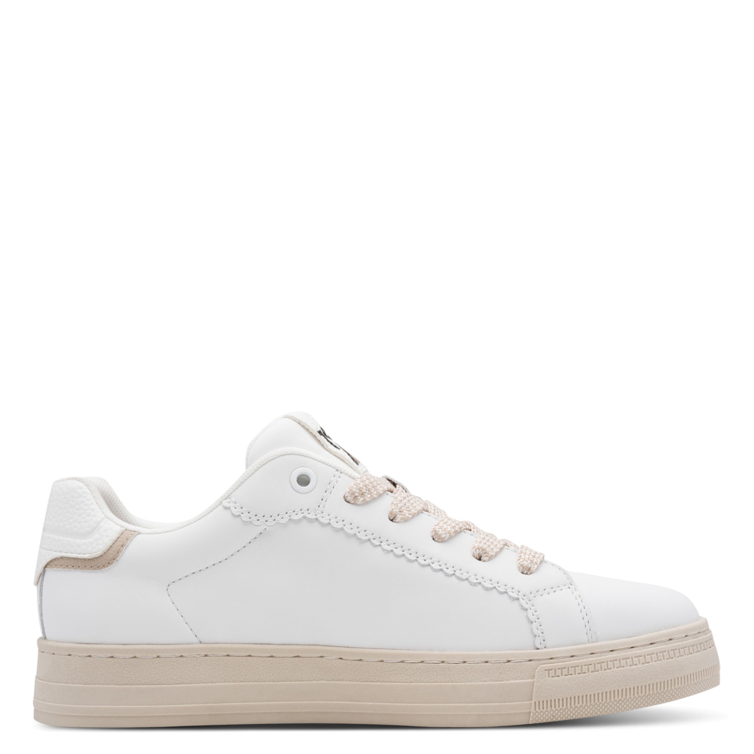 Tamaris Slip-On Sneaker  Freizeitschuh, Halbschuh mit Wellenkante und Logoschriftzug