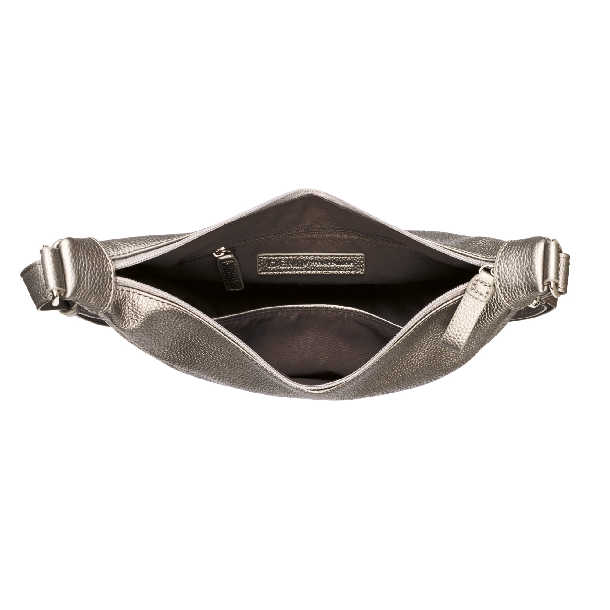 TOM TAILOR Denim Umhängetasche »Liriel« geräumiges Modell in einem Materialmix