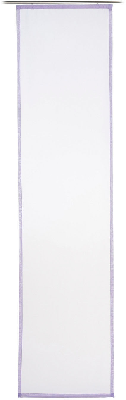 Gözze Schiebegardine »Sambia Schiebevorhang«, (1 St.), HxB: 245x60, Voilé Uni, inklusive Montagezubehör