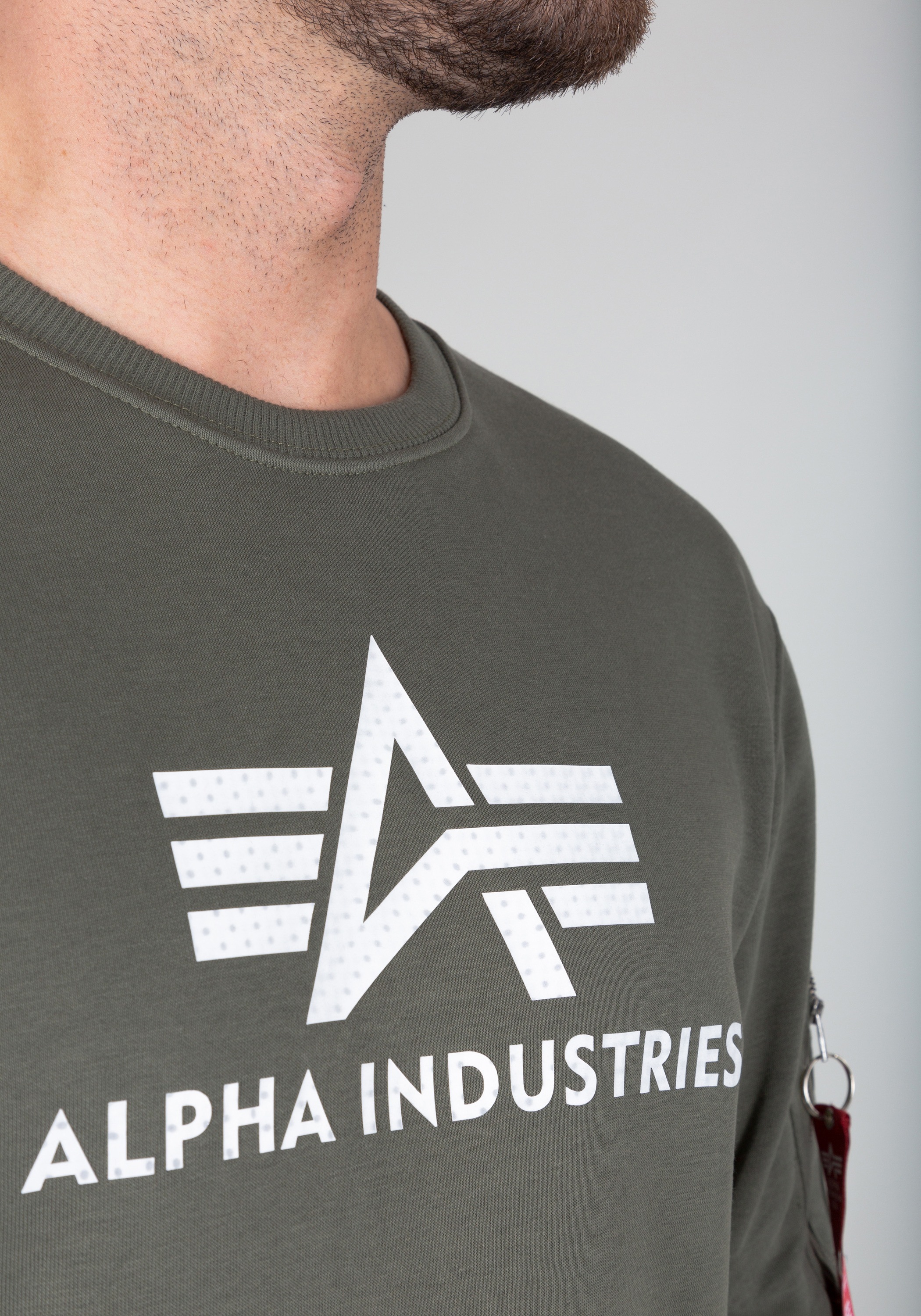 Alpha Industries Sweater »Alpha Industries Men - Sweatshirts 3D Logo Sweater II«