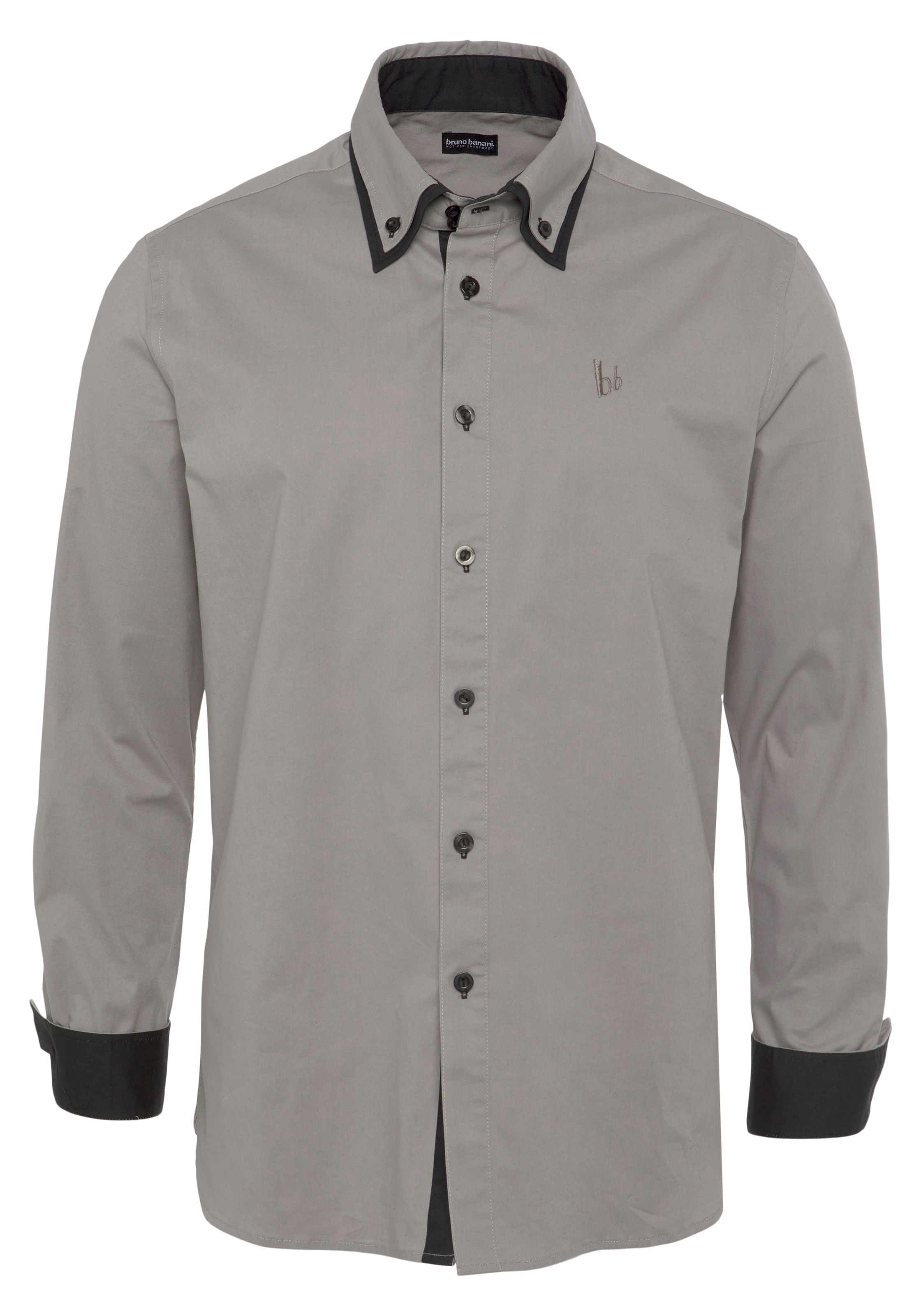 Bruno Banani Langarmhemd »Bruno Banani Button Down Kragen«