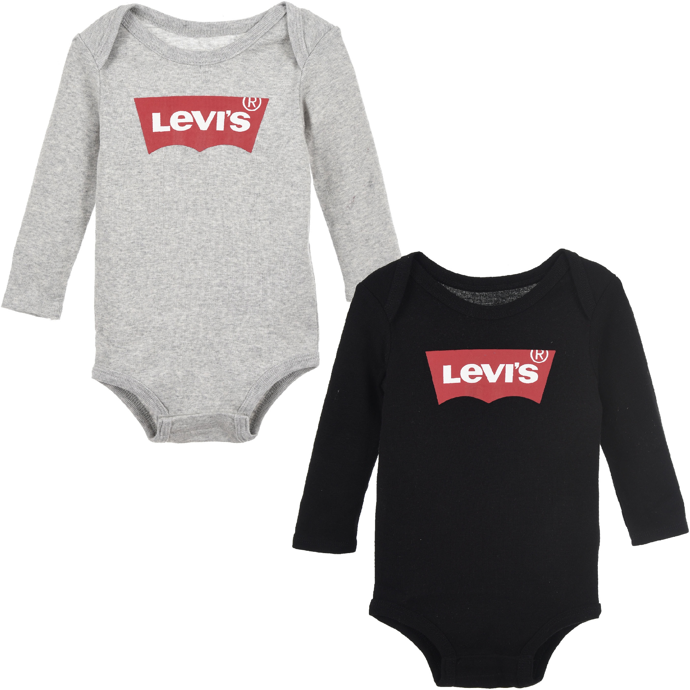 Levi's® Kids Langarmbody »LS 2PK BATWING BODYSUIT«, UNISEX