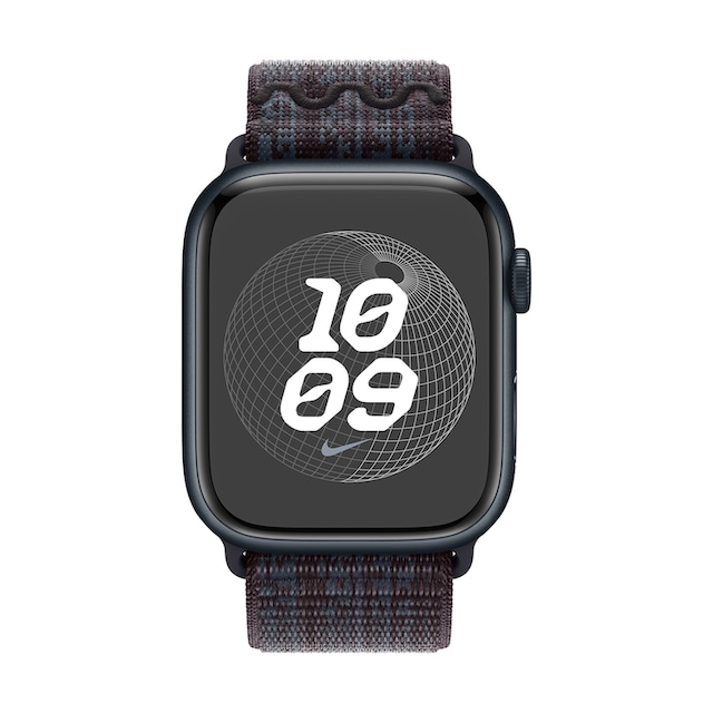 Apple Smartwatch-Armband »Watch, 45mm Black/Blue Nike Sport Loop«,  MUJX3ZM/A kaufen bei OTTO