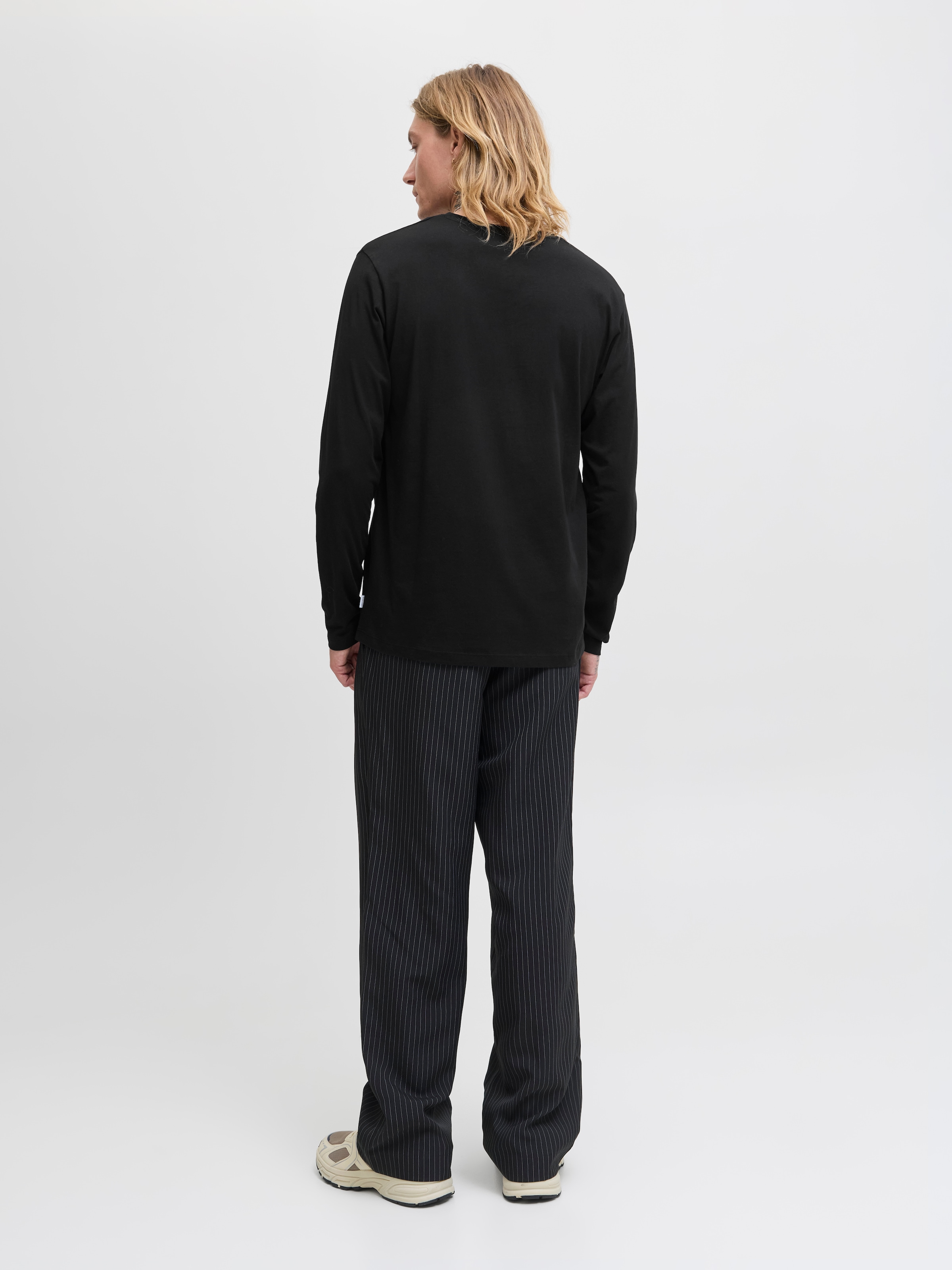 Jack & Jones Rundhalsshirt »JJEORGANIC BASIC TEE LS O-NECK NOOS«