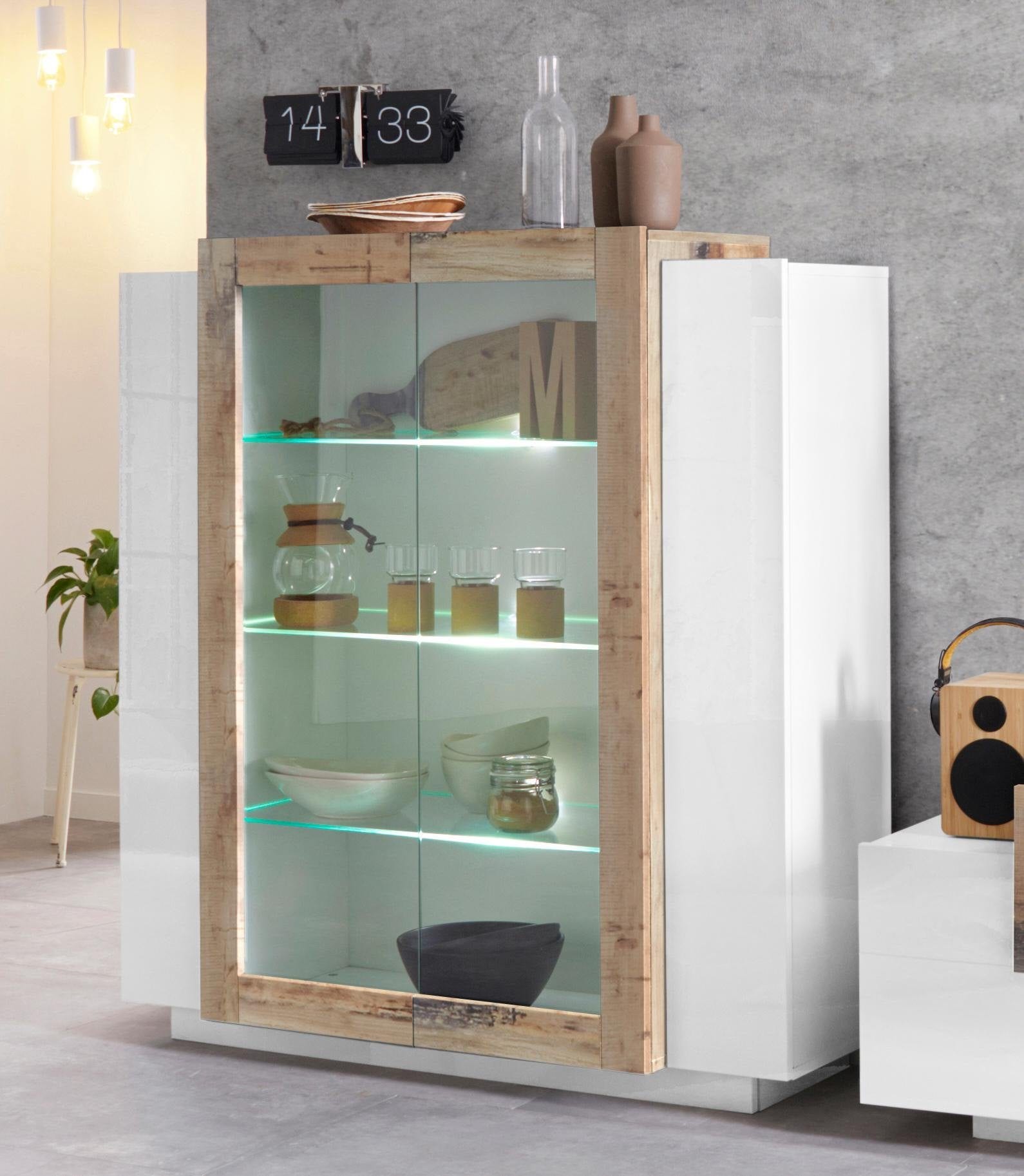 Tecnos Vitrine »Coro«, Höhe 126 OTTO cm Online Shop