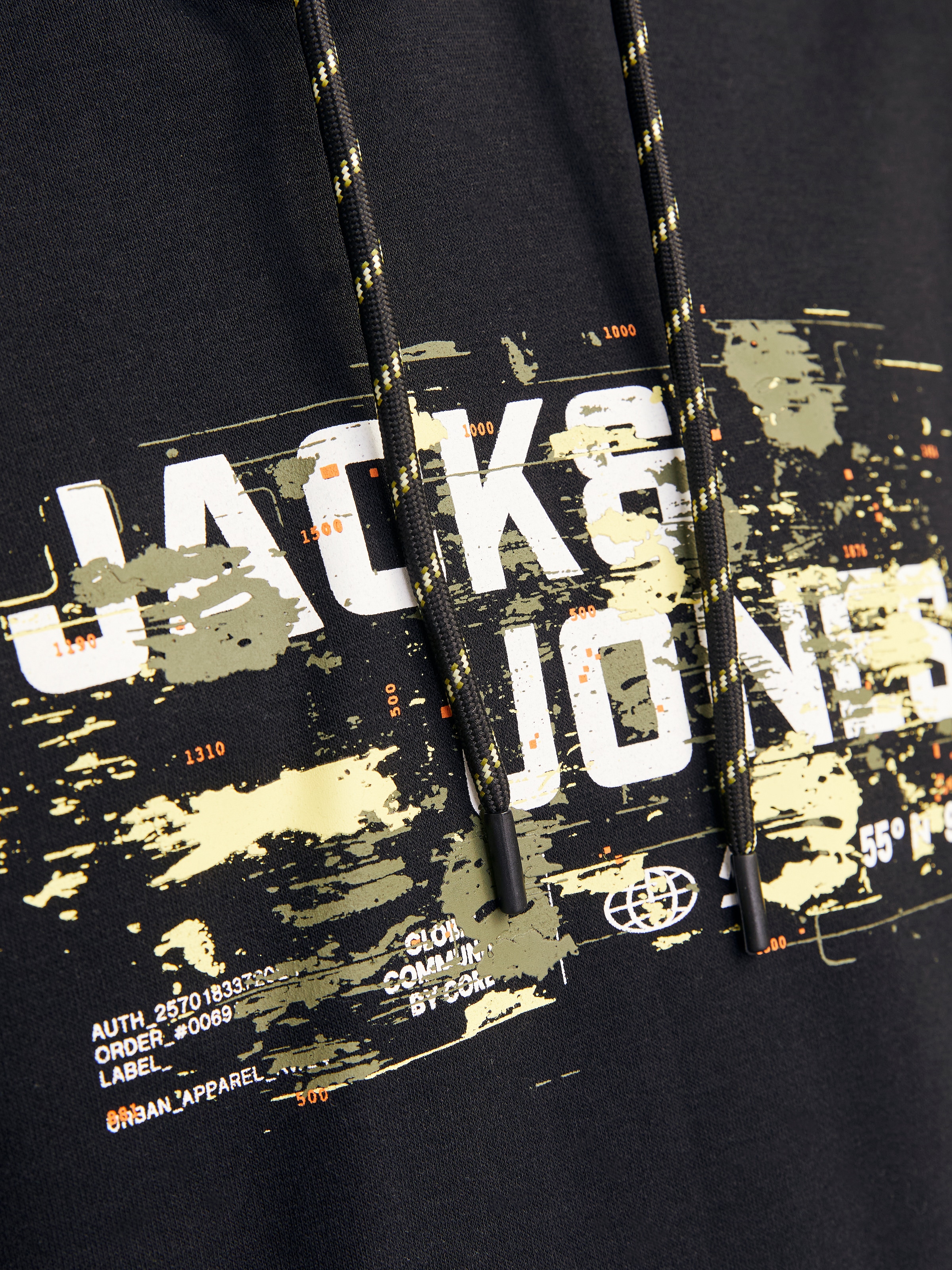 Jack & Jones Kapuzensweatshirt »JCOOUTDOOR LOGO SWEAT HOOD SN«