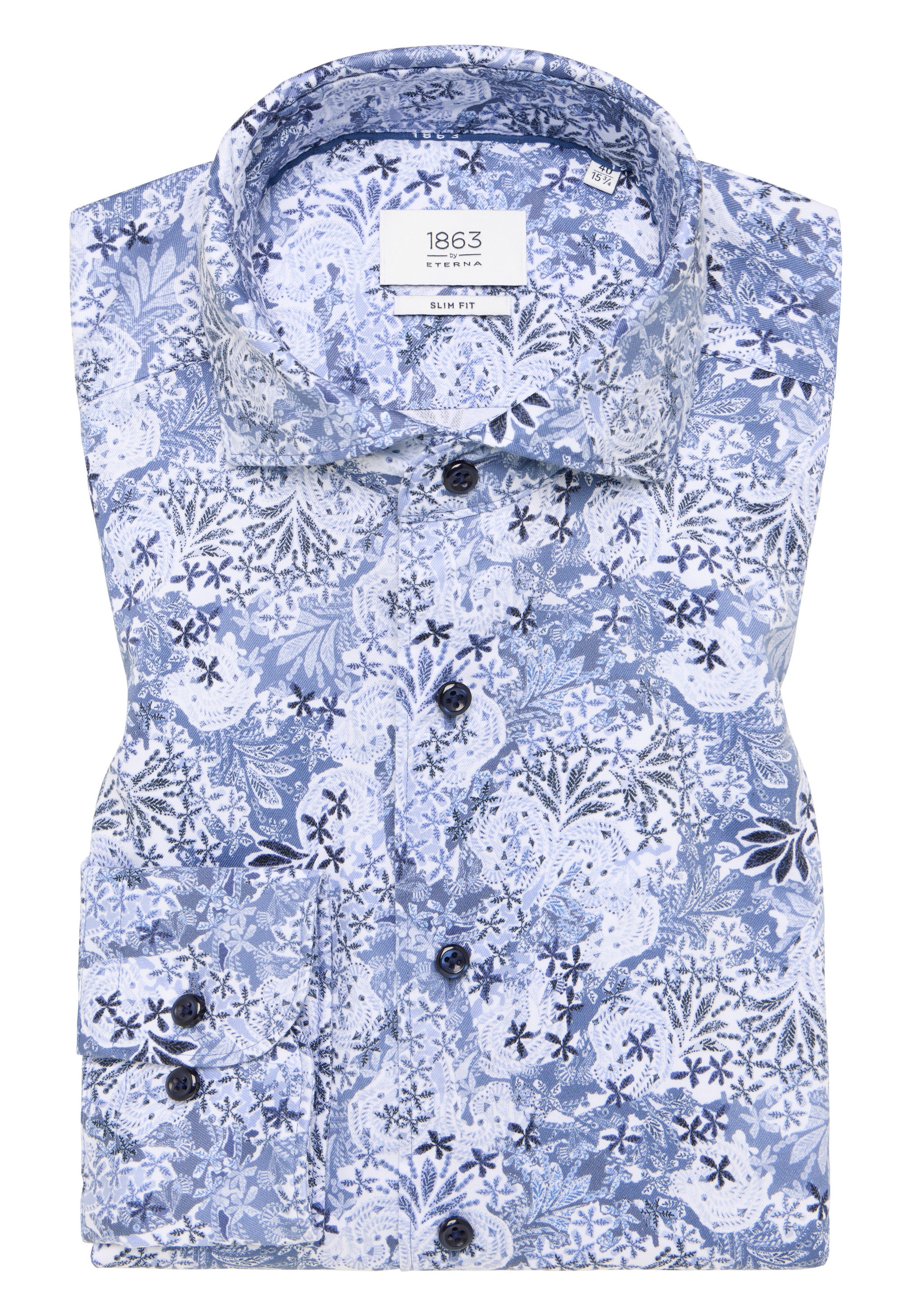 Eterna Langarmhemd »SLIM FIT«