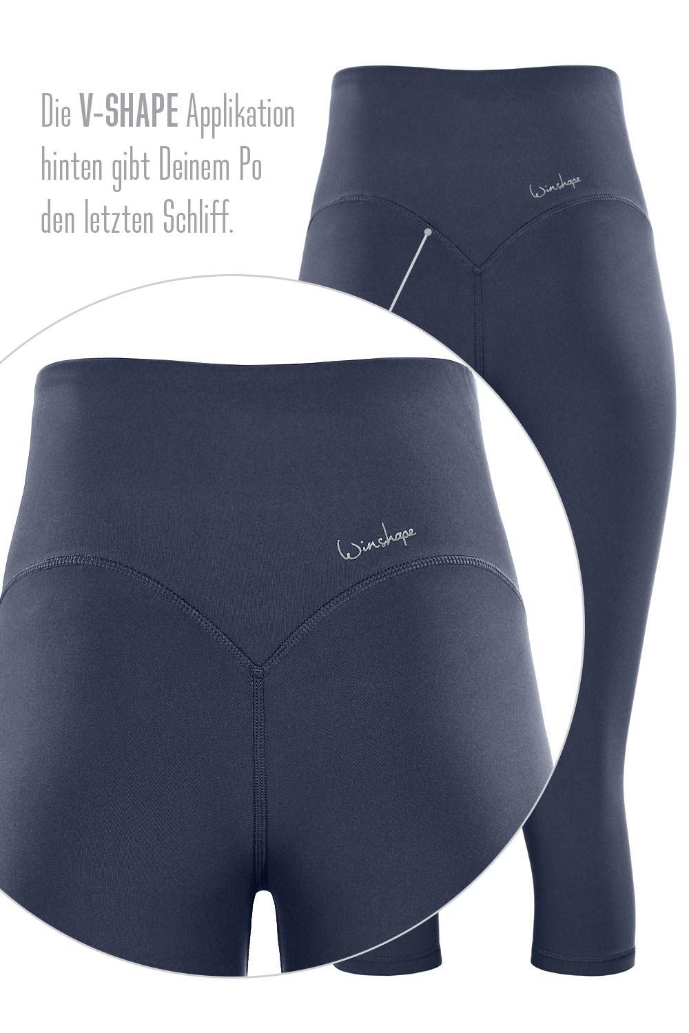 Winshape Leggings »3/4 Functional Comfort HWL217C«, mit V-Shape Applikation und Core-Bund