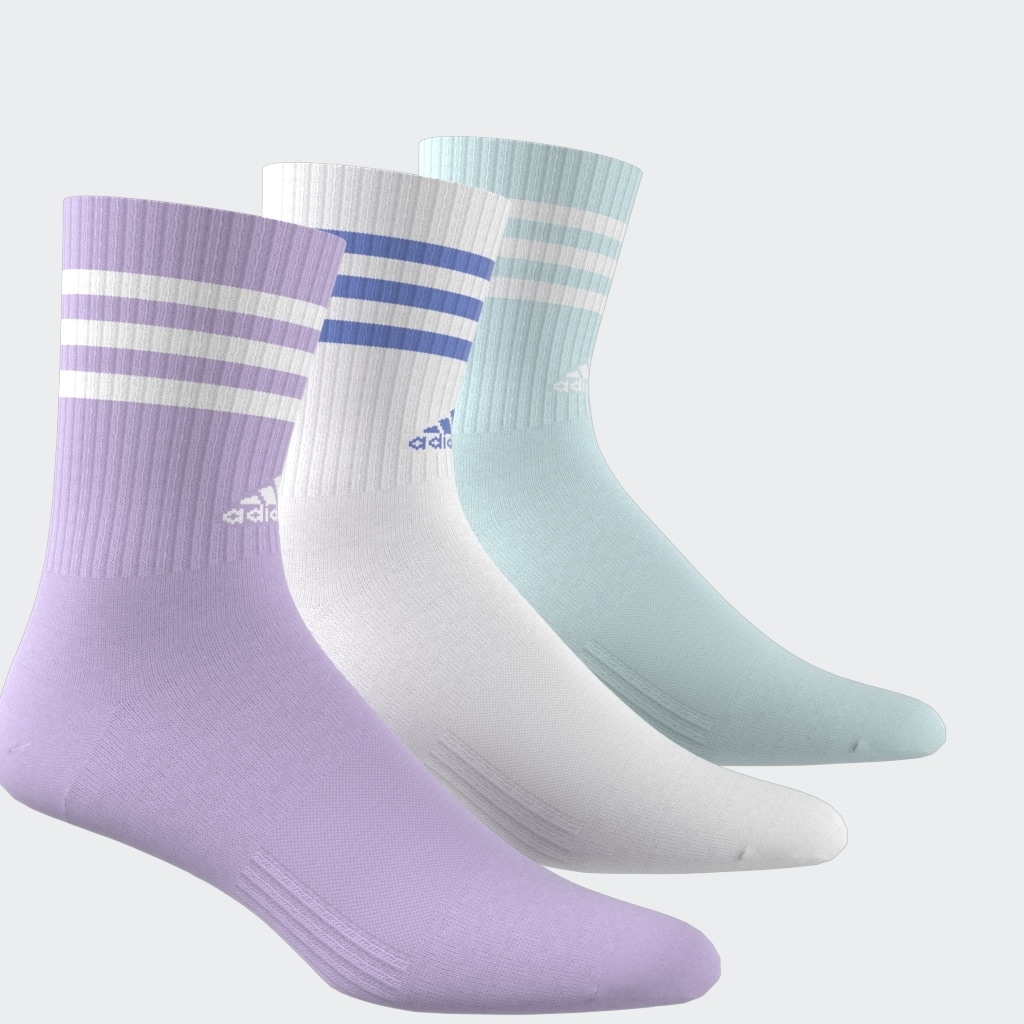 adidas Performance Funktionssocken »3STREIFEN CUSHIONED CREW SOCKEN, 3 PAAR«, (3 Paar)