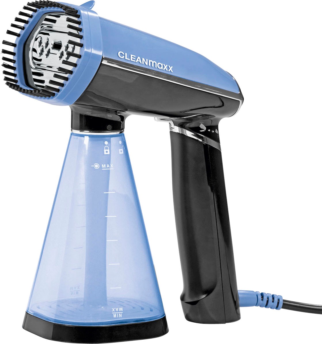 CLEANmaxx Dampfbürste »CLEANmaxx Dampfglätter faltbar«, 1600 W