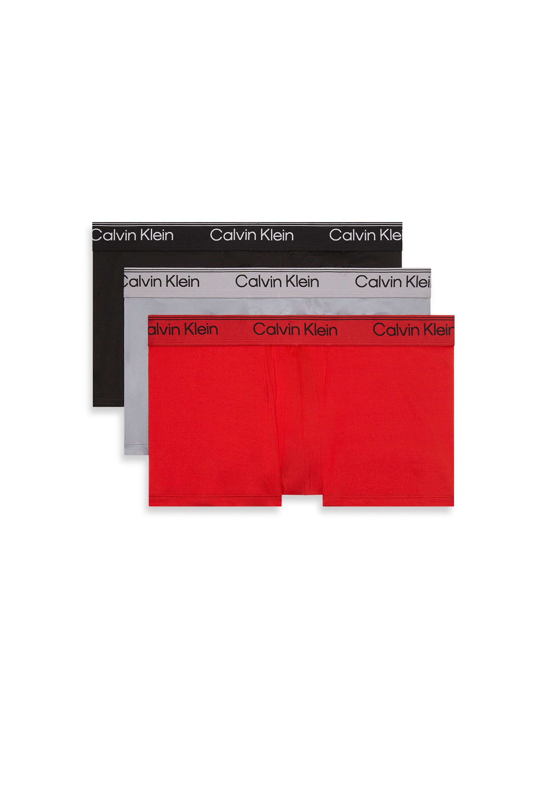 Calvin Klein Underwear Trunk »LOW RISE TRUNK 3PK«, (Packung, 3 St., 3er), mit Logo-Stretchbund