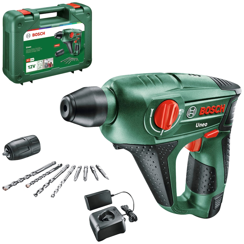 Bosch Home & Garden Bohrhammer »Uneo«, (Set)