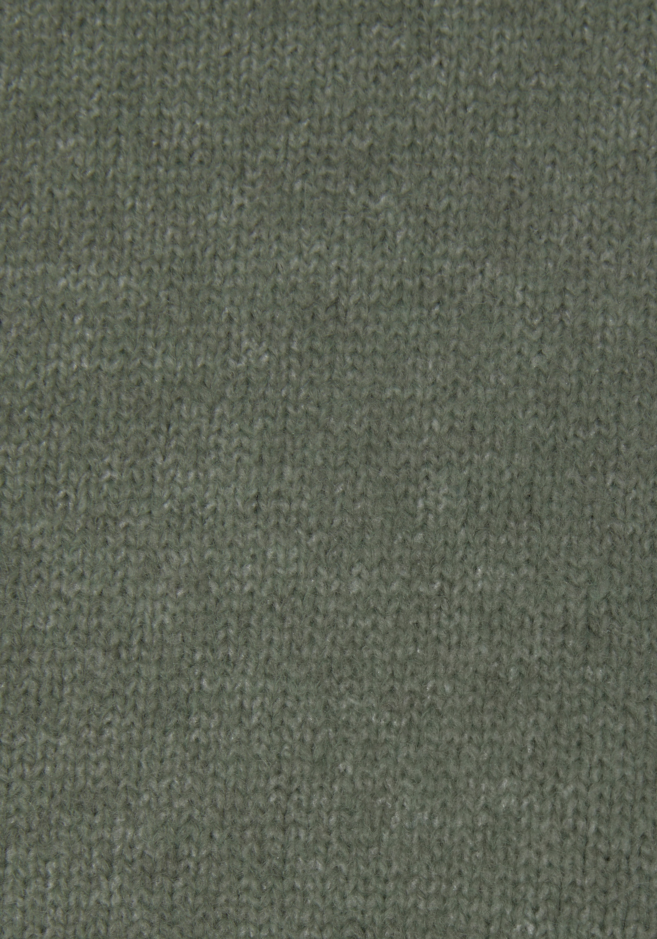 LASCANA Strickpullover, mit Stehkragen und Rippbündchen, Loungewear